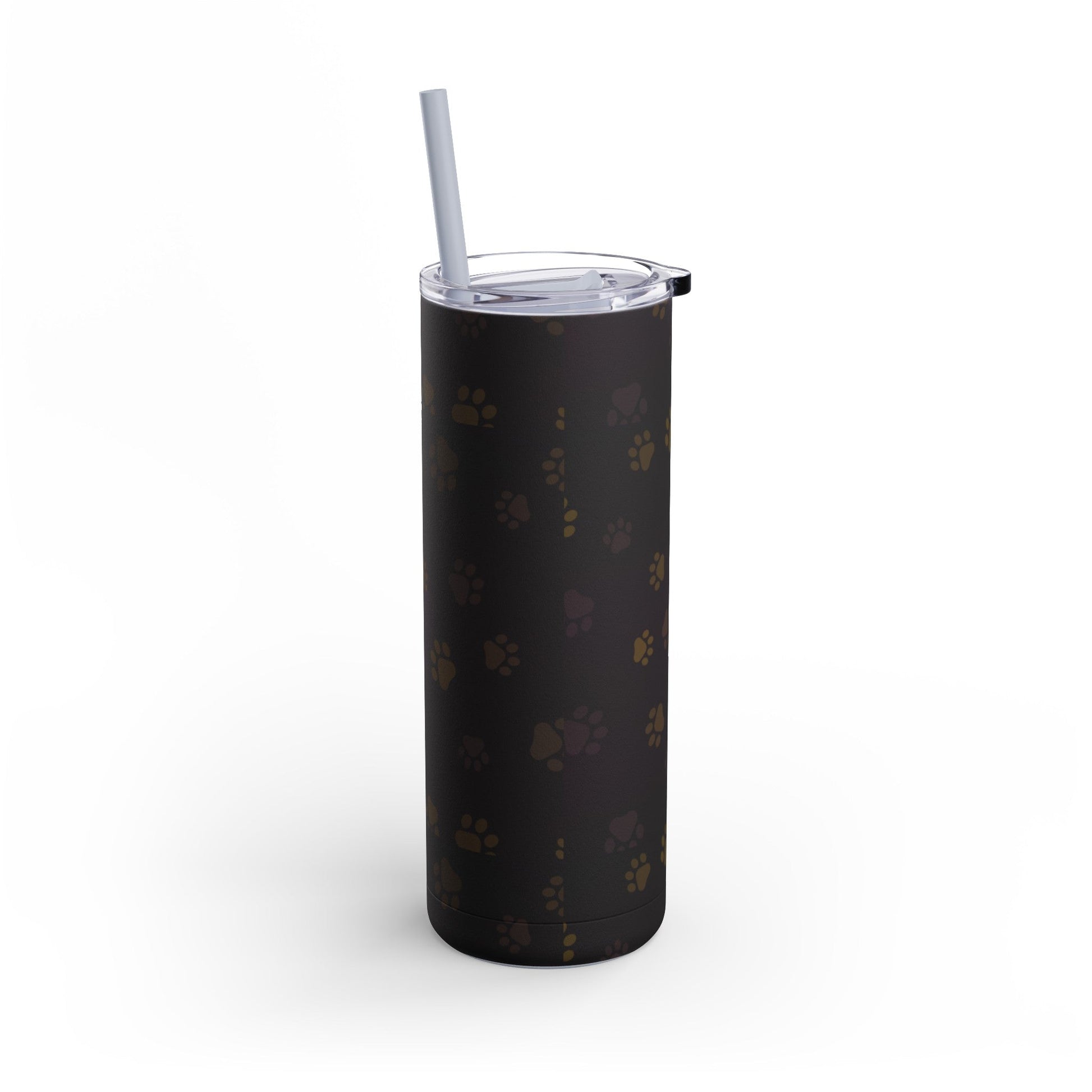 Leather Paws Skinny Matte Tumbler, 20oz - Mug - Epileptic Al’s Shop