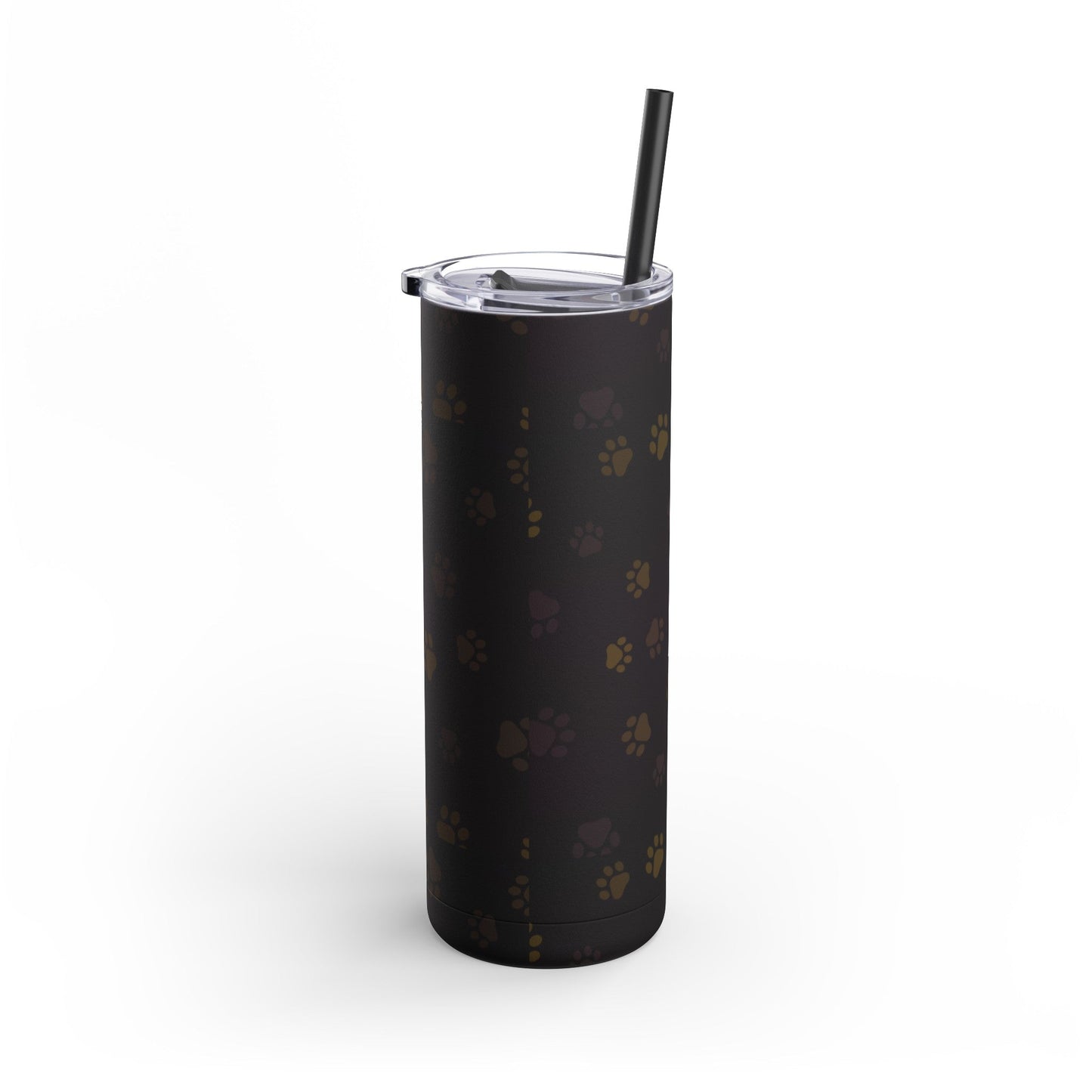 Leather Paws Skinny Matte Tumbler, 20oz - Mug - Epileptic Al’s Shop