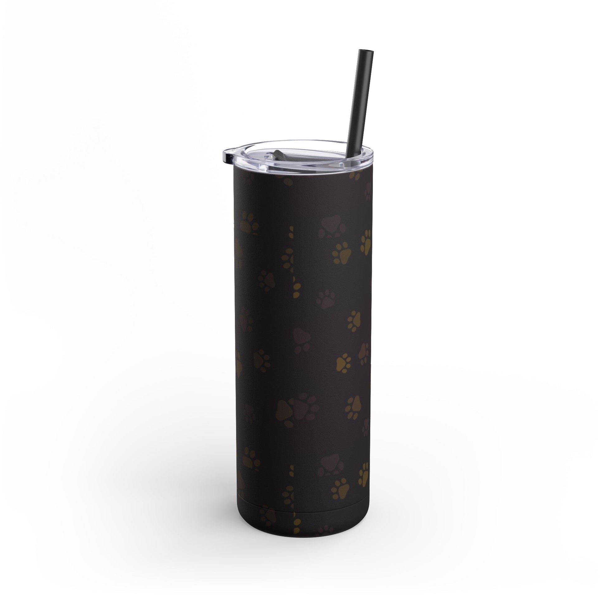 Leather Paws Skinny Matte Tumbler, 20oz - Mug - Epileptic Al’s Shop