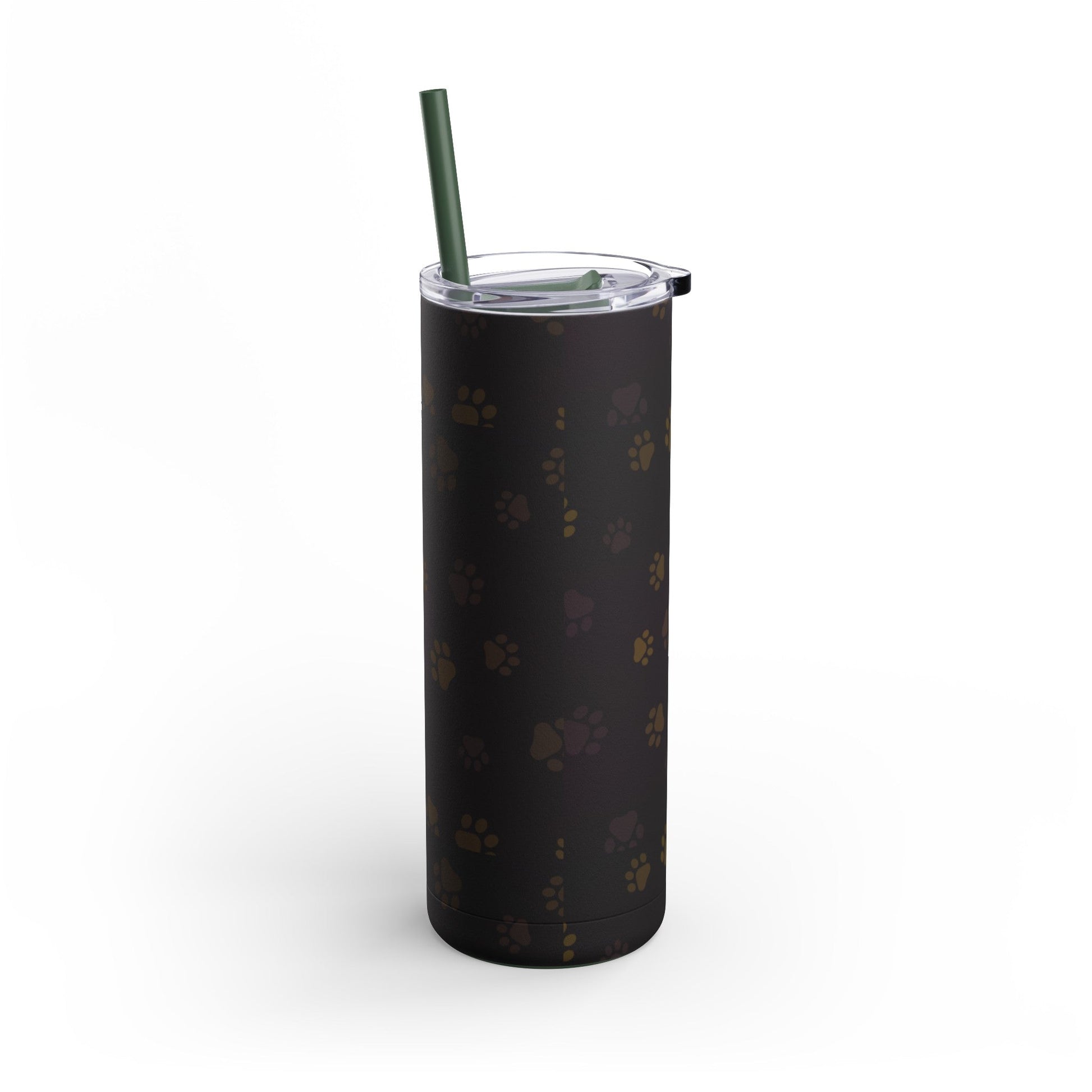 Leather Paws Skinny Matte Tumbler, 20oz - Mug - Epileptic Al’s Shop