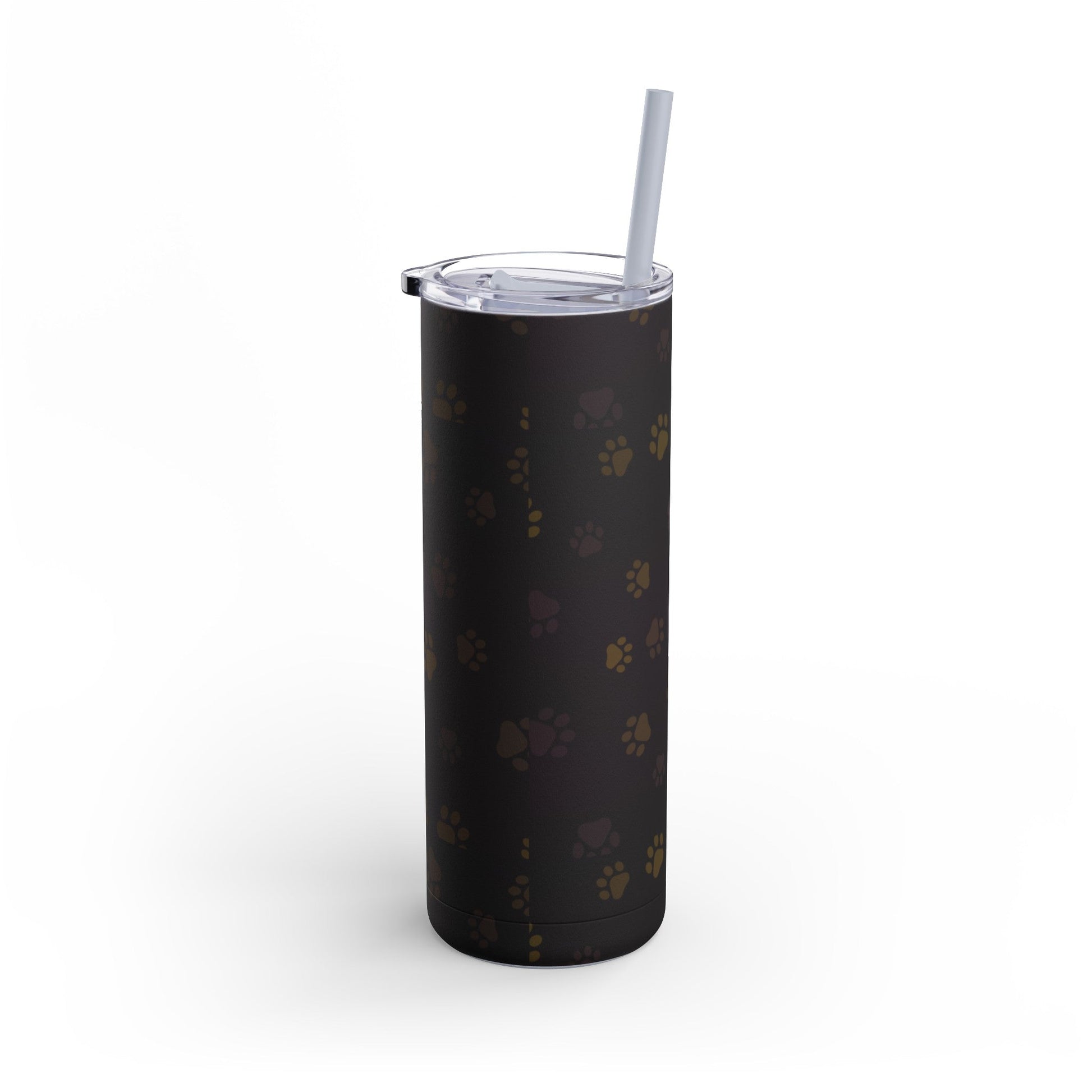 Leather Paws Skinny Matte Tumbler, 20oz - Mug - Epileptic Al’s Shop