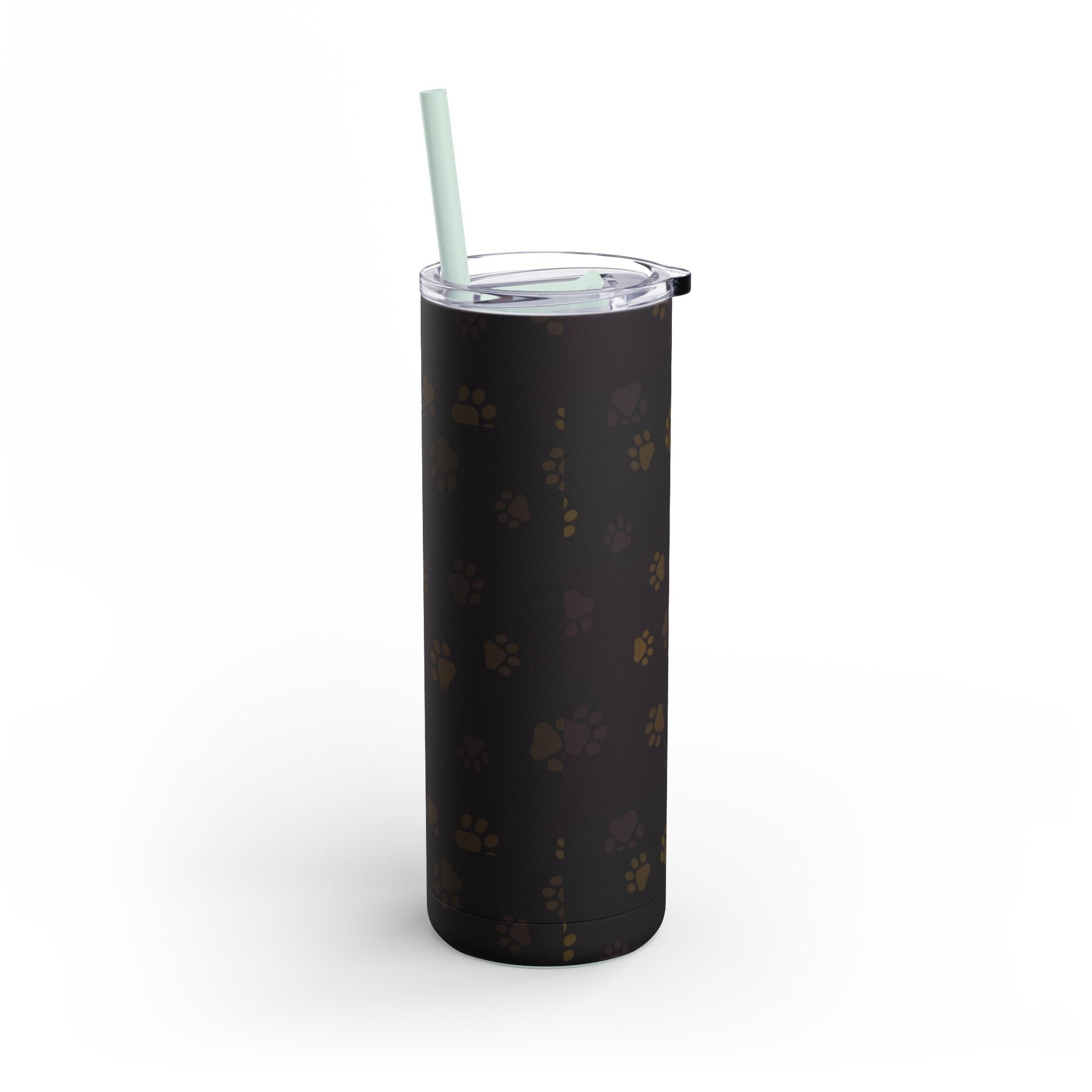 Leather Paws Skinny Matte Tumbler, 20oz - Mug - Epileptic Al’s Shop