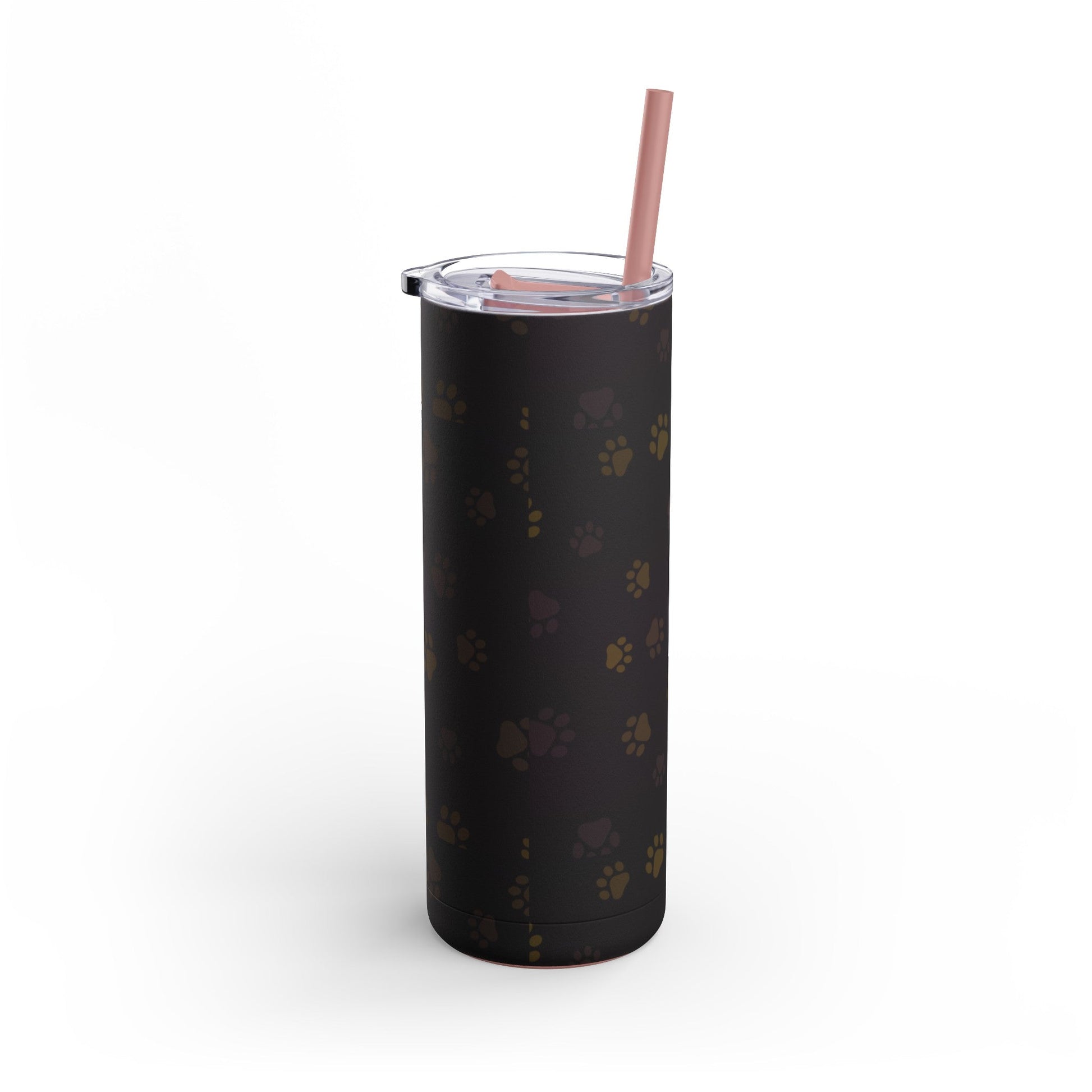 Leather Paws Skinny Matte Tumbler, 20oz - Mug - Epileptic Al’s Shop