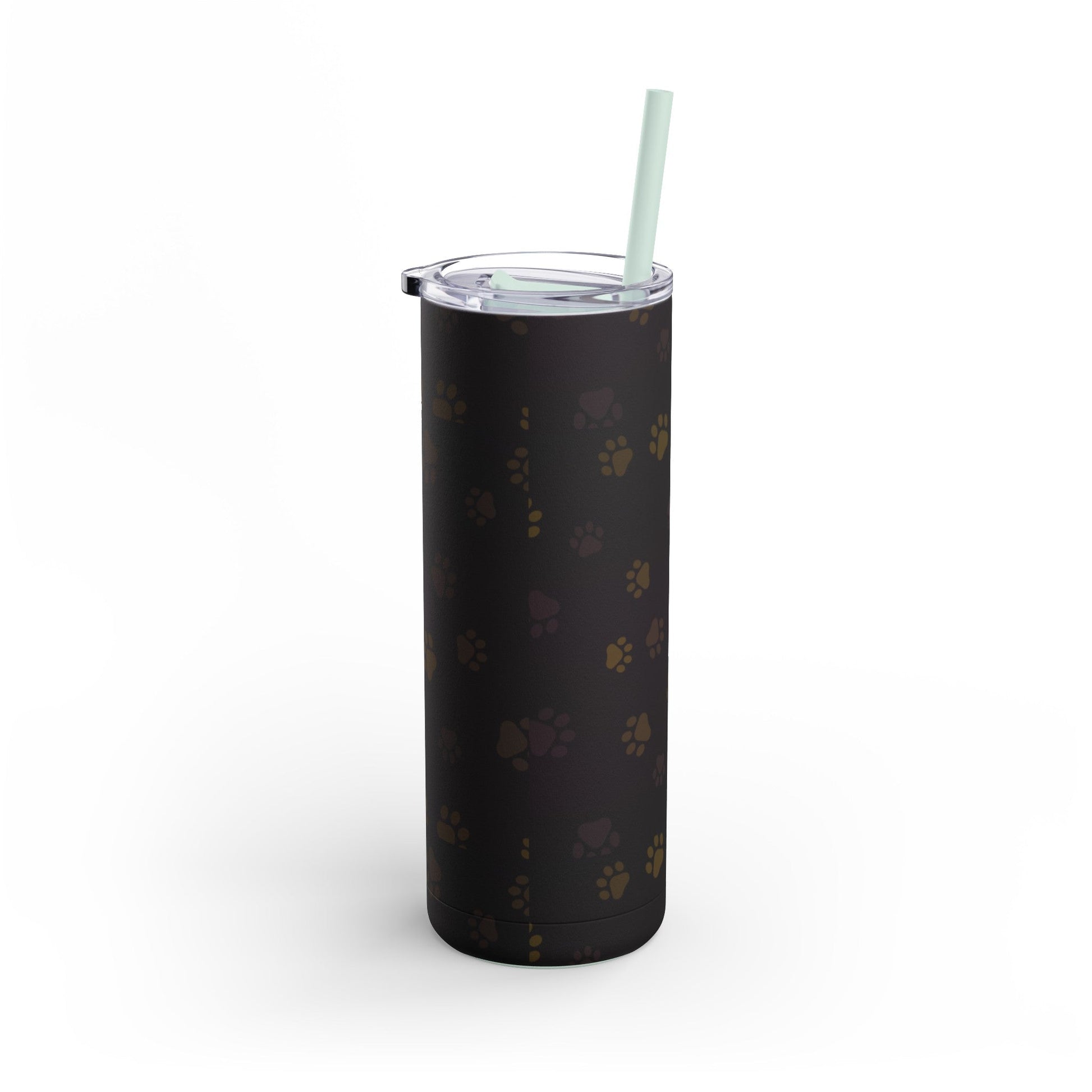 Leather Paws Skinny Matte Tumbler, 20oz - Mug - Epileptic Al’s Shop