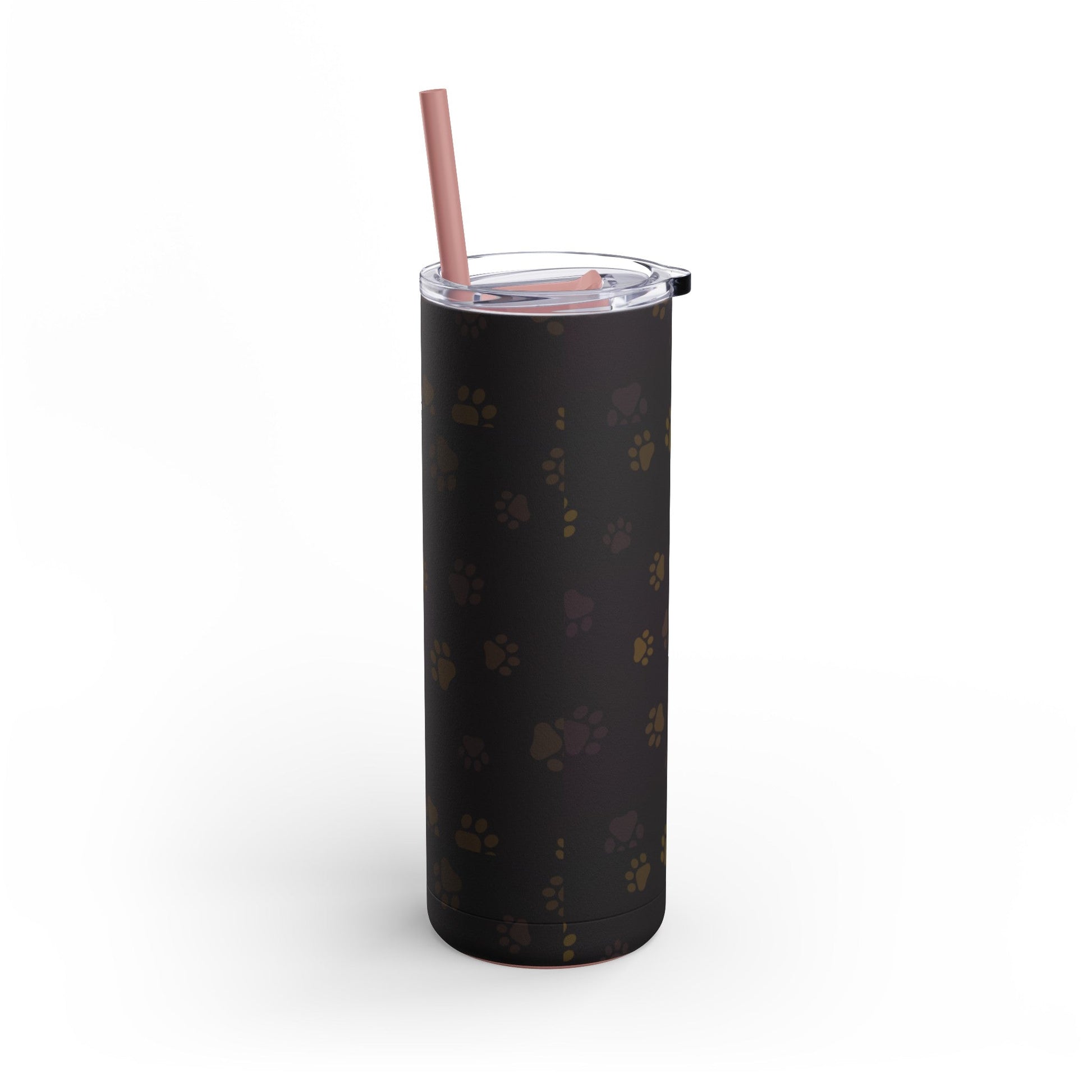 Leather Paws Skinny Matte Tumbler, 20oz - Mug - Epileptic Al’s Shop
