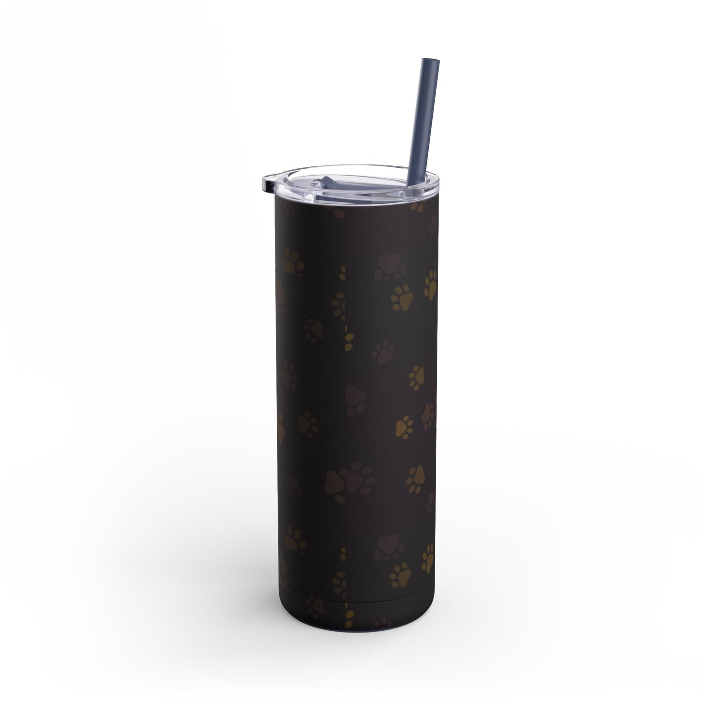 Leather Paws Skinny Matte Tumbler, 20oz - Mug - Epileptic Al’s Shop