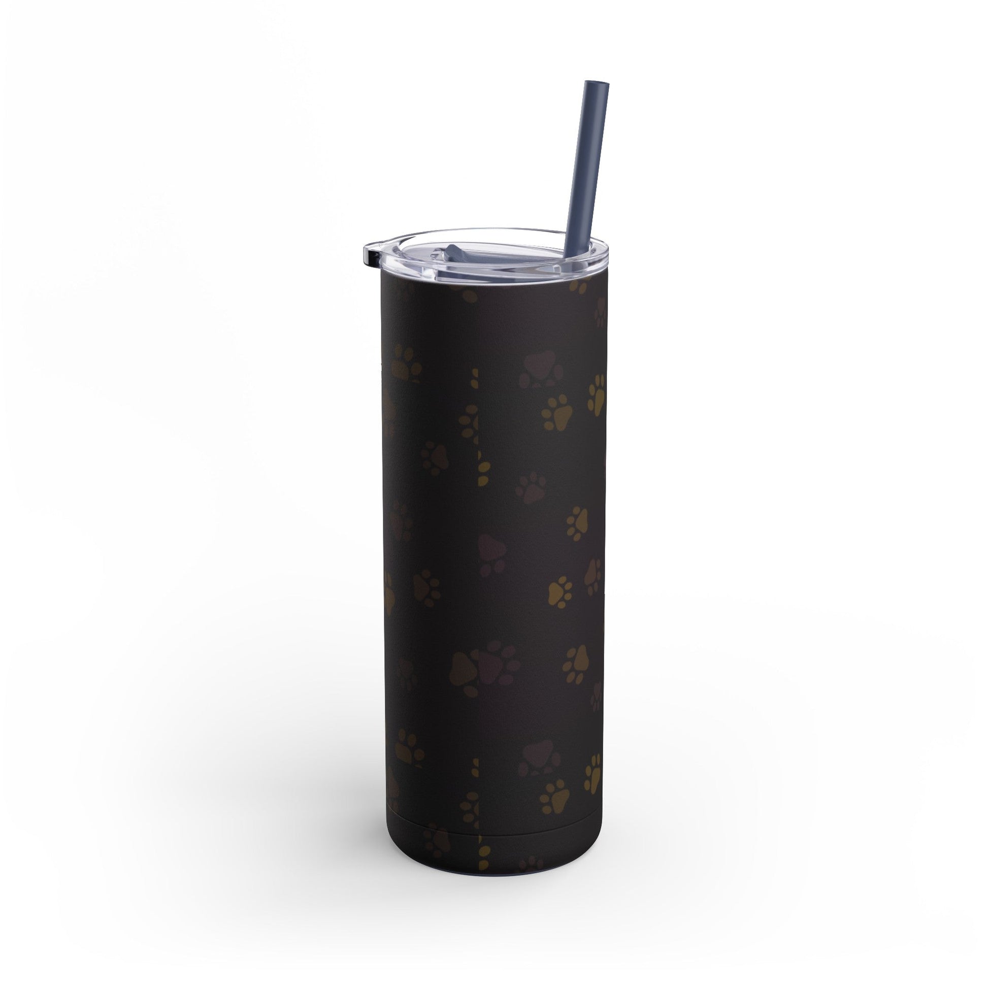 Leather Paws Skinny Matte Tumbler, 20oz - Mug - Epileptic Al’s Shop