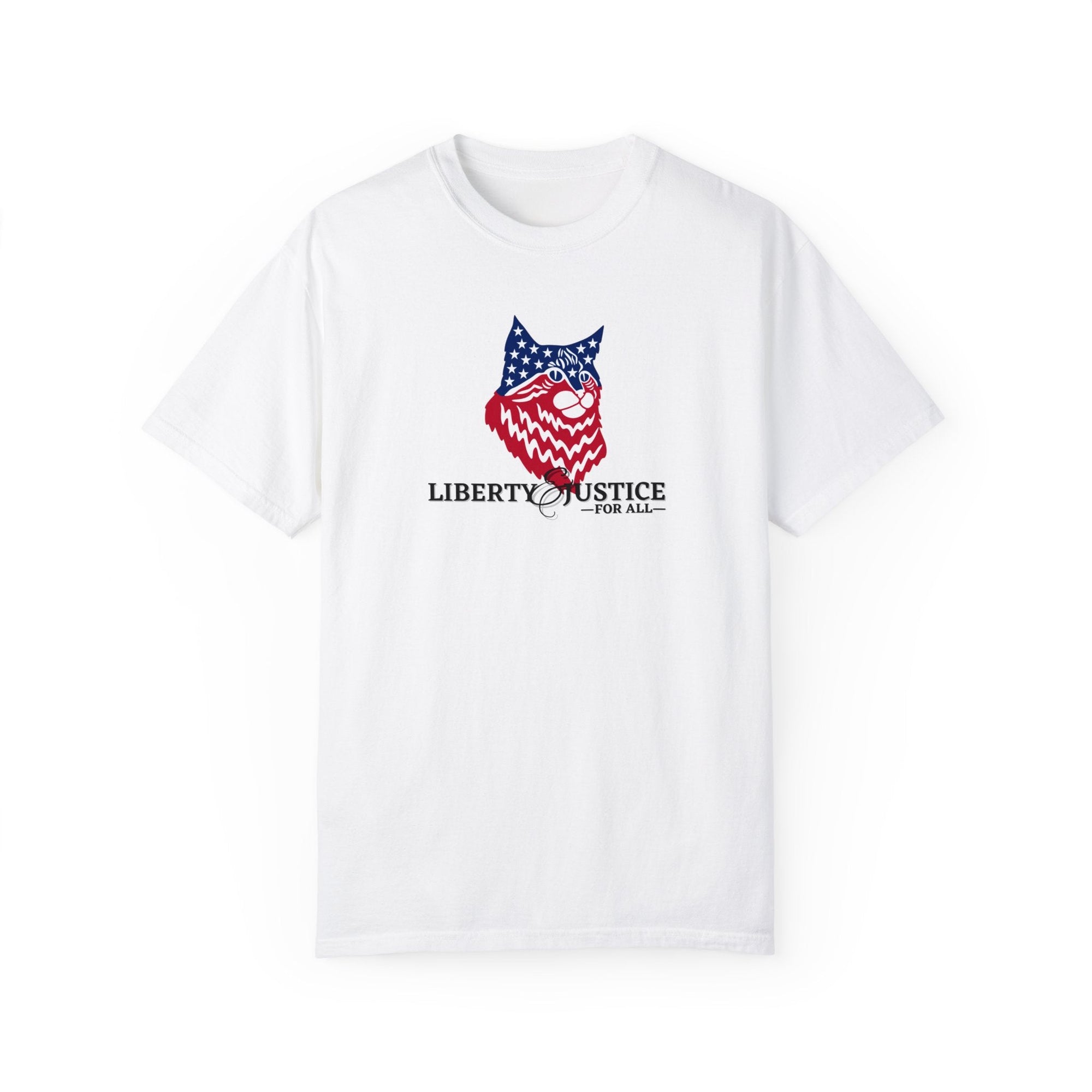 Liberty Justice Unisex Garment - Dyed T - shirt - T - Shirt - Epileptic Al’s Shop