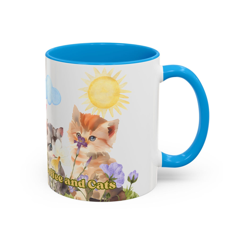 Life Is Better with Coffee and Cats Ceramic Mug - Drinkware, Coffee Mugs - EpiAl's Shop