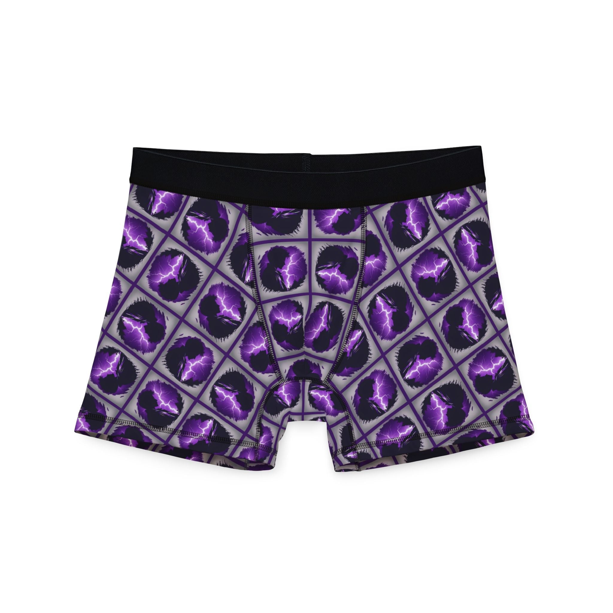 Lightning Brain Epilepsy Awareness Men's Boxers - Clothing, Underwear - EpiAl's Shop