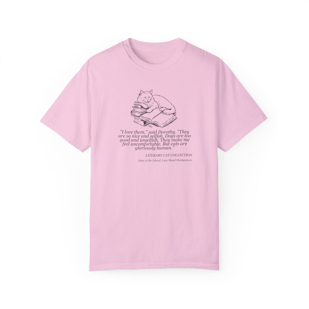 Literary Cat Unisex T-Shirt - Anne of the Island - Clothing, T-shirts - EpiAl's Shop