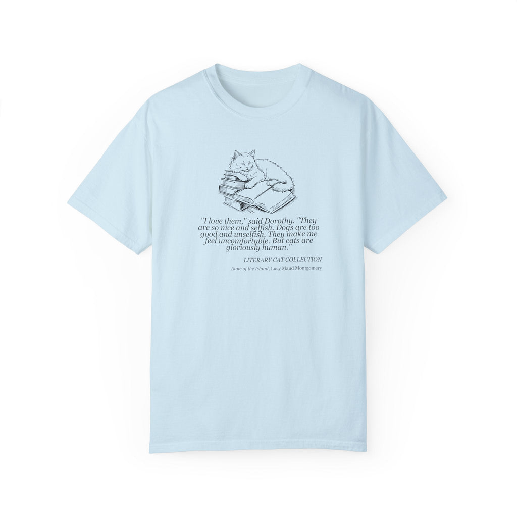 Literary Cat Unisex T-Shirt - Anne of the Island - Clothing, T-shirts - EpiAl's Shop