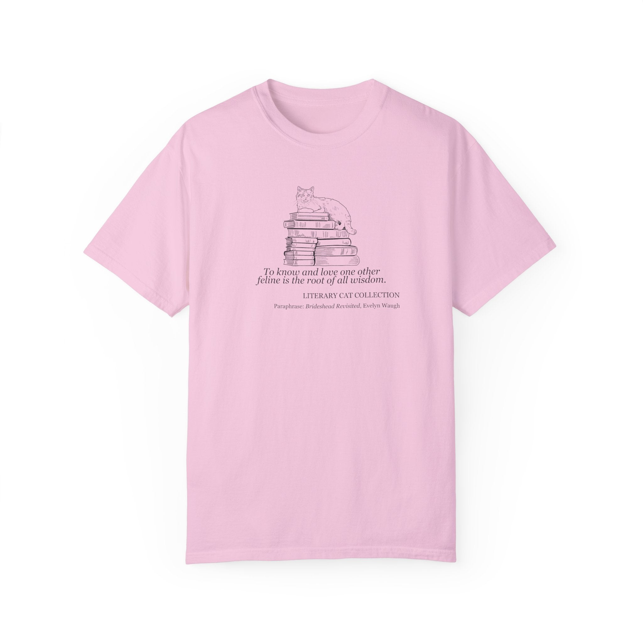 Literary Cat Unisex T-Shirt - Brideshead Revisited - Clothing, T-shirts - EpiAl's Shop