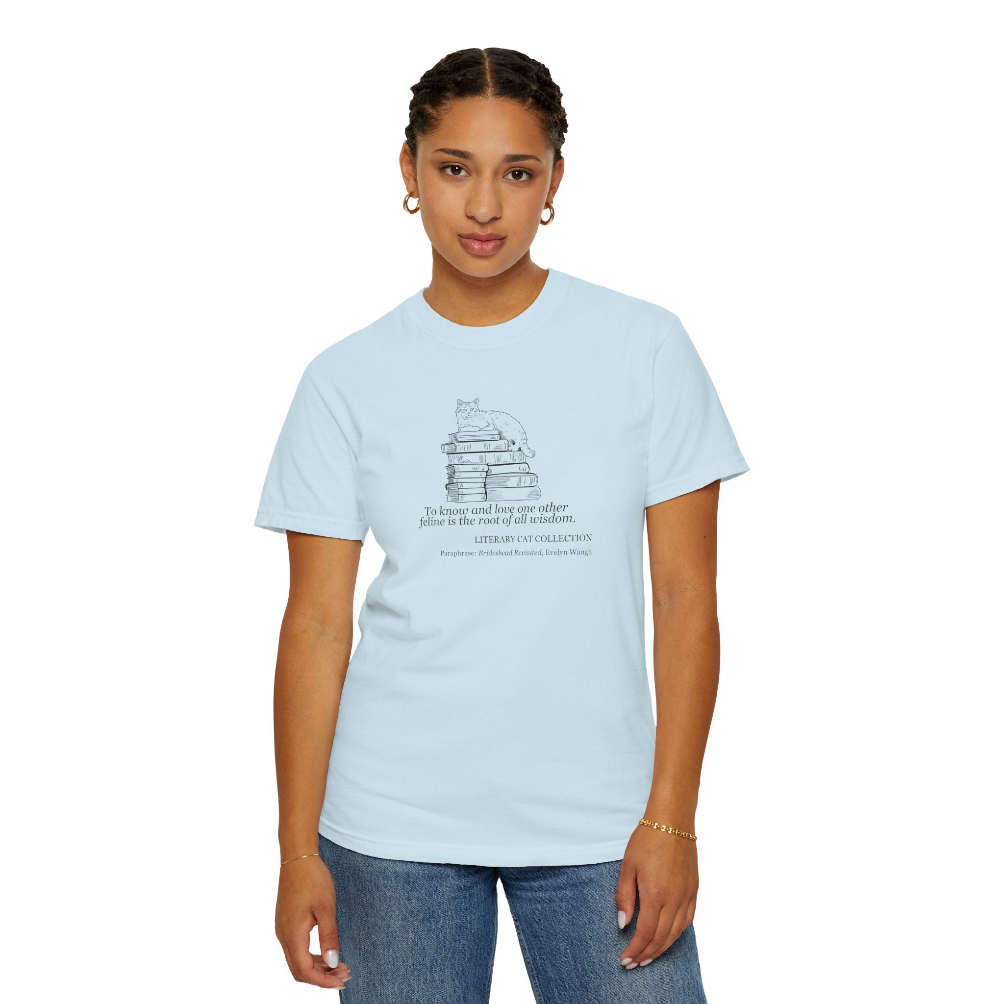 Literary Cat Unisex T-Shirt - Brideshead Revisited - Clothing, T-shirts - EpiAl's Shop