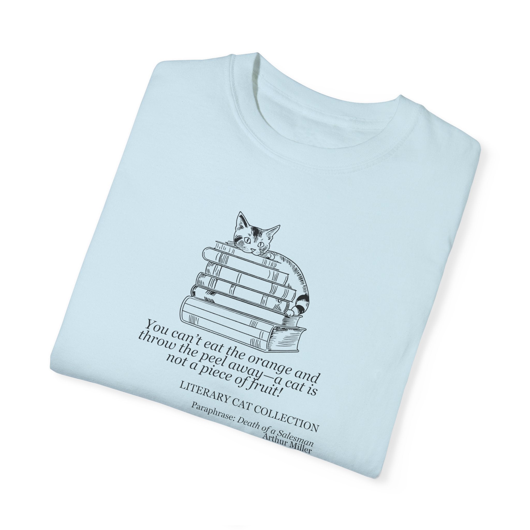 Literary Cat Unisex T-Shirt - Death of a Salesman - Clothing, T-shirts - EpiAl's Shop