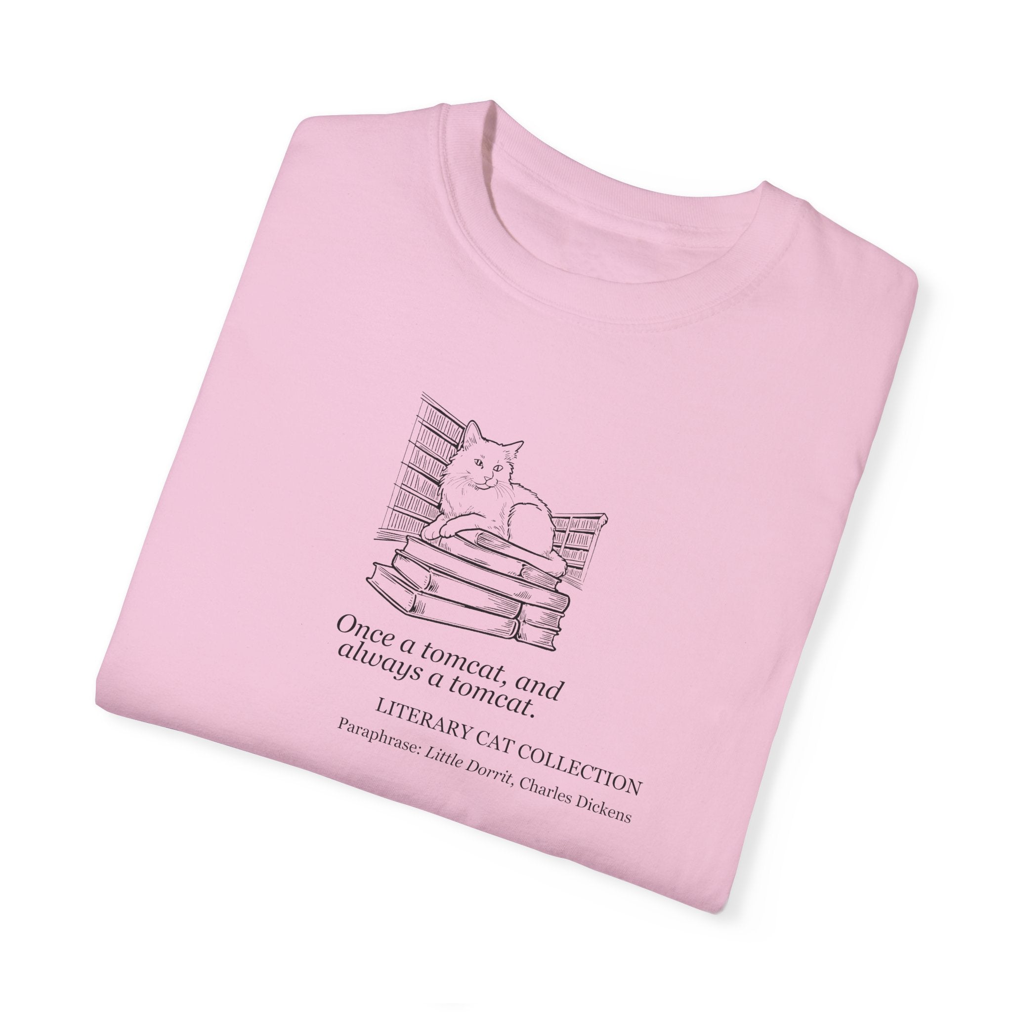 Literary Cat Unisex T-Shirt - Little Dorrit - Clothing, T-shirts - EpiAl's Shop