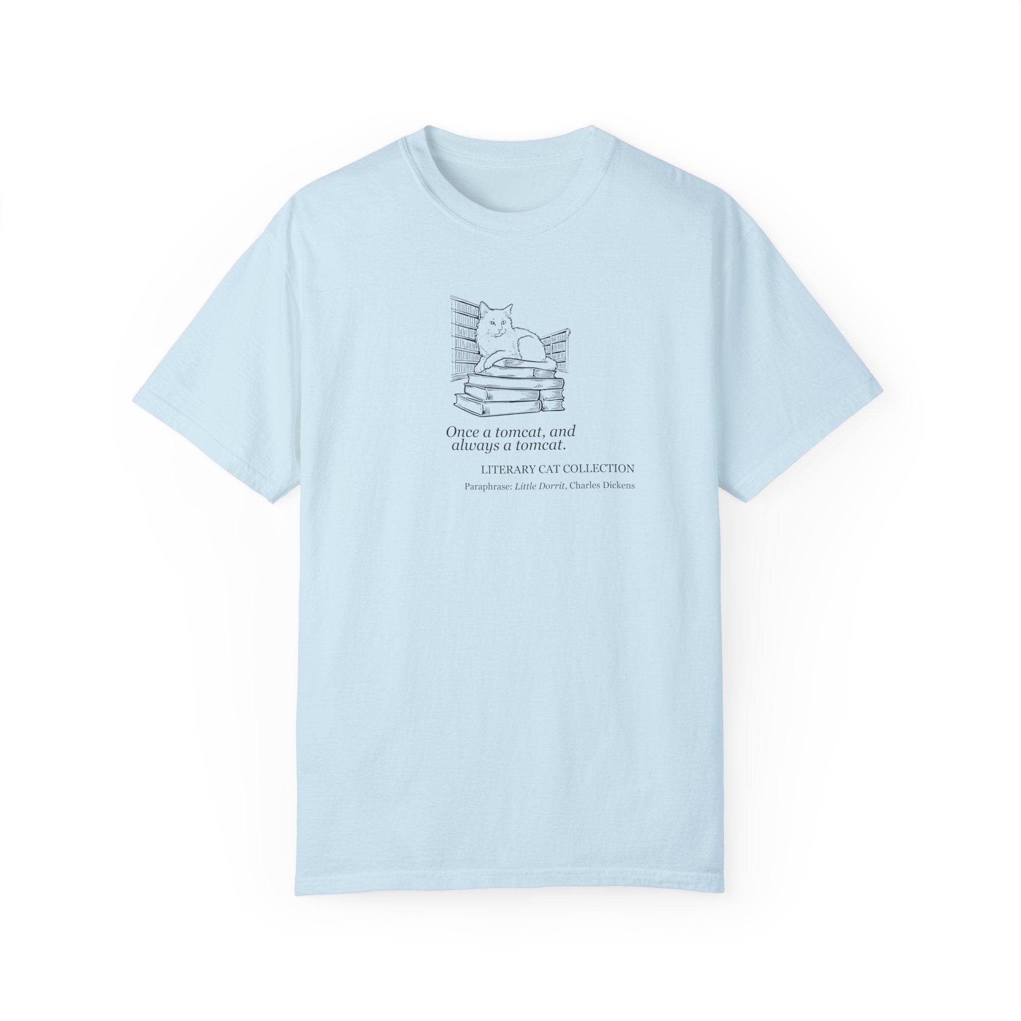 Literary Cat Unisex T-Shirt - Little Dorrit - Clothing, T-shirts - EpiAl's Shop