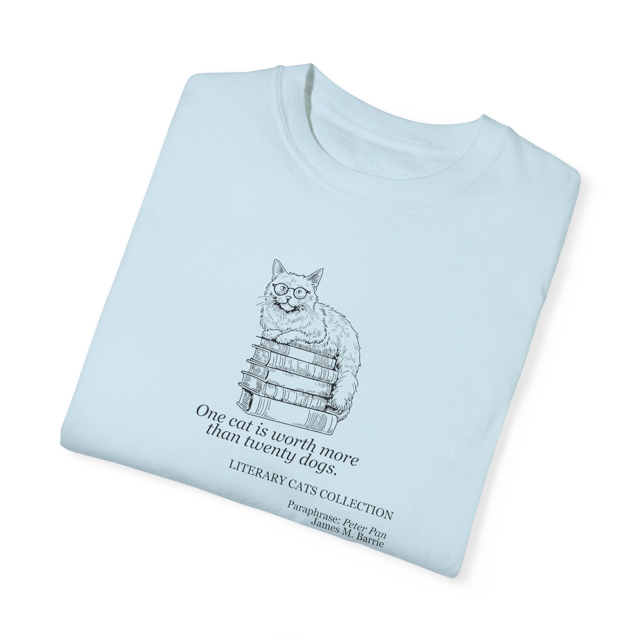 Literary Cat Unisex T-Shirt - Peter Pan - Clothing, T-shirts - EpiAl's Shop