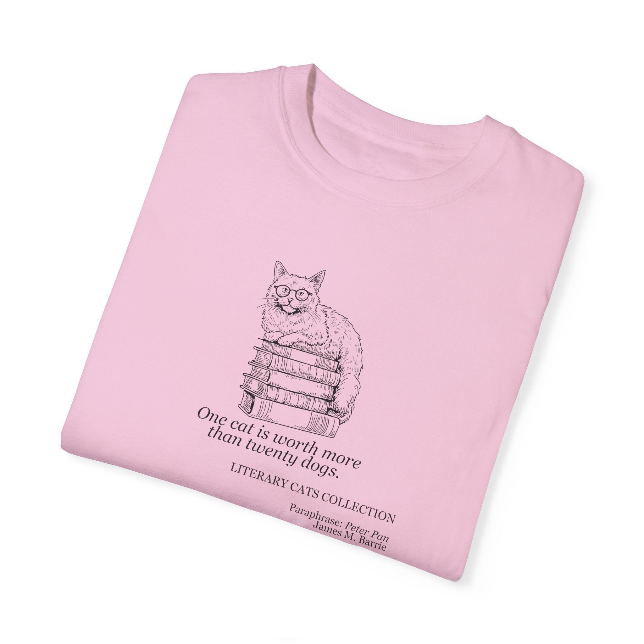 Literary Cat Unisex T-Shirt - Peter Pan - Clothing, T-shirts - EpiAl's Shop