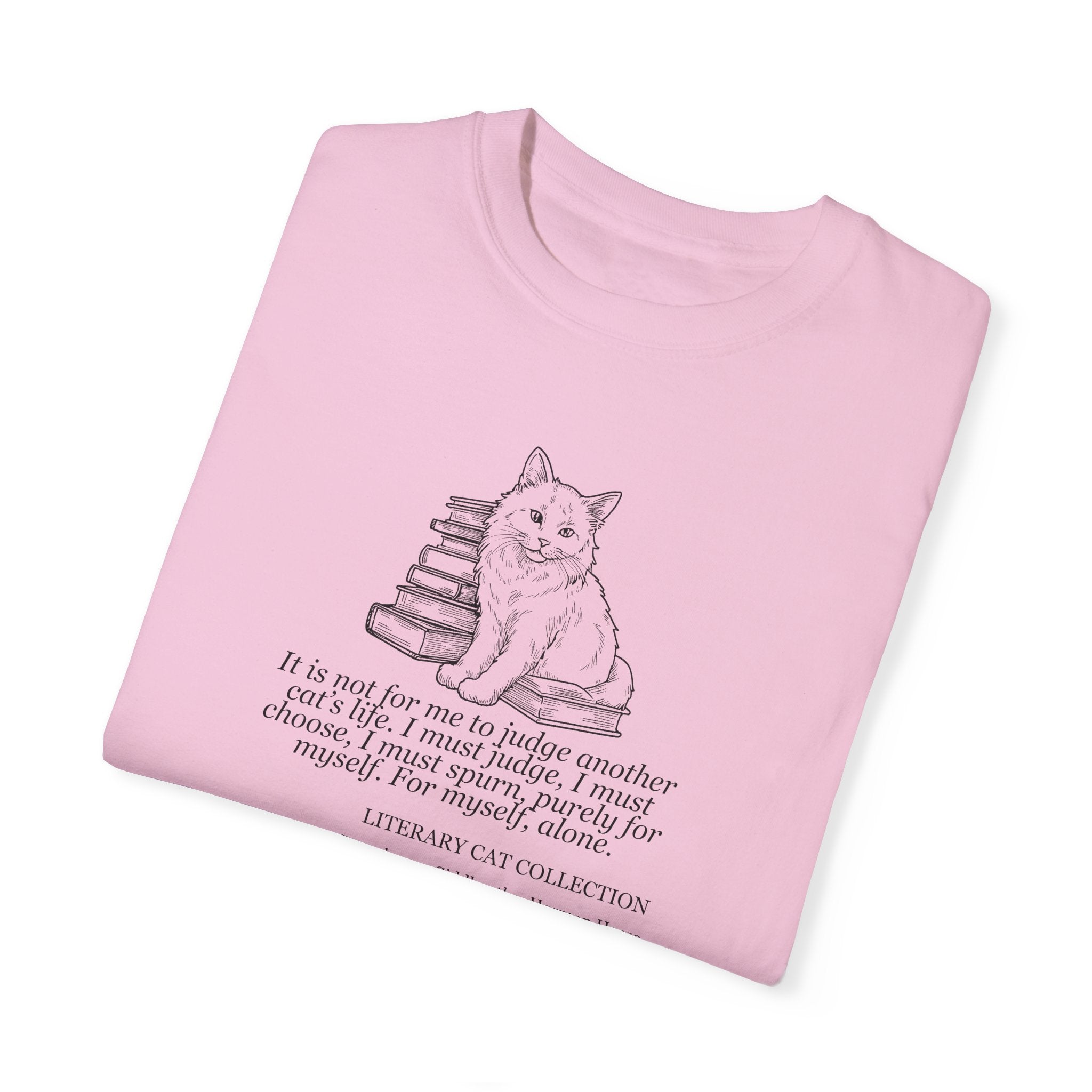 Literary Cat Unisex T-Shirt - Siddhartha - Clothing, T-shirts - EpiAl's Shop