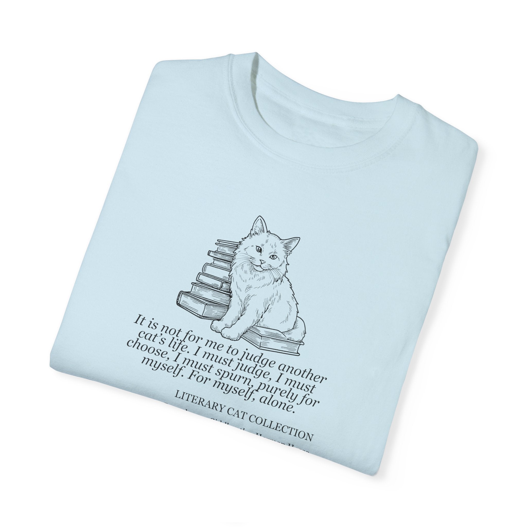 Literary Cat Unisex T-Shirt - Siddhartha - Clothing, T-shirts - EpiAl's Shop