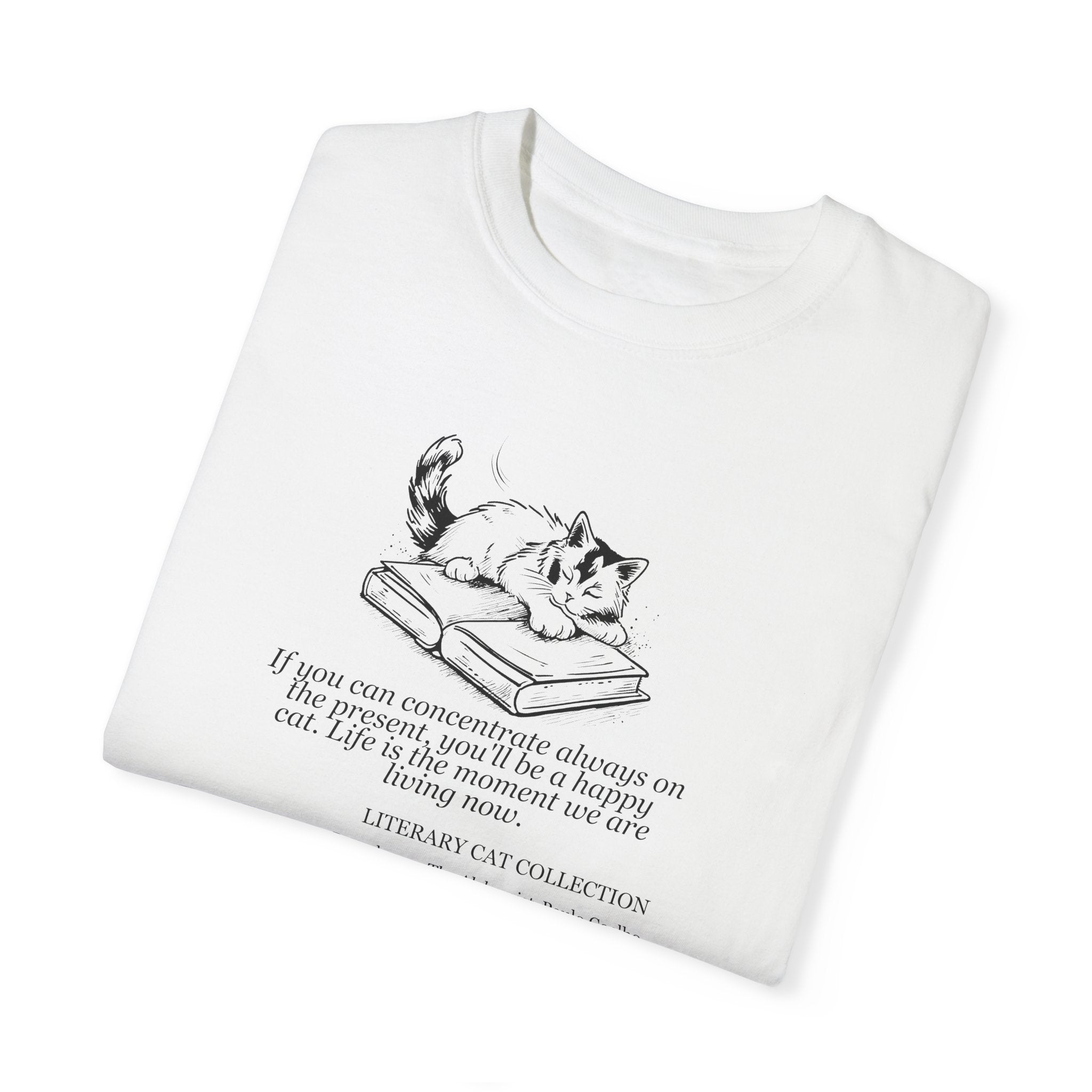 Literary Cat Unisex T-Shirt - The Alchemist - Clothing, T-shirts - EpiAl's Shop