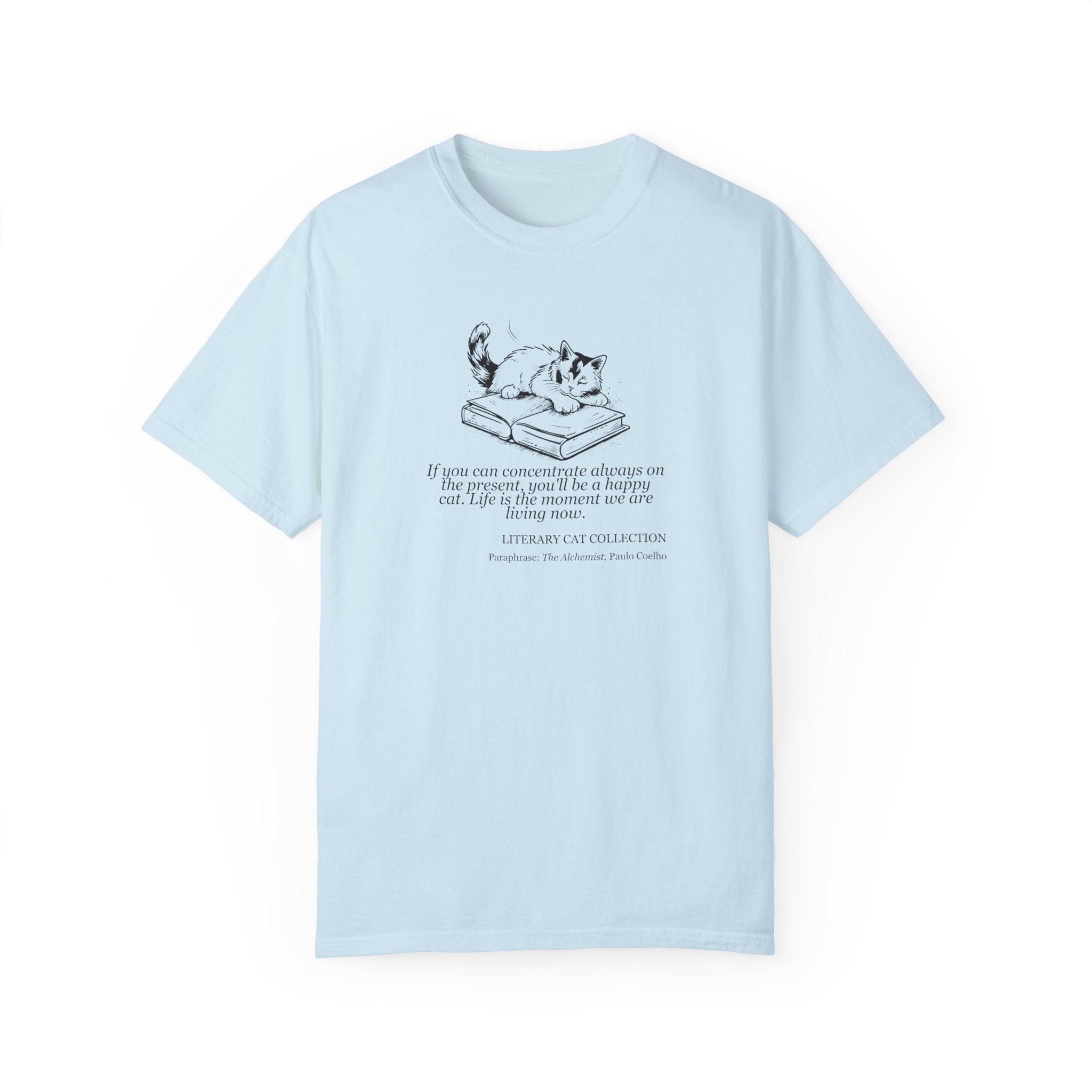 Literary Cat Unisex T-Shirt - The Alchemist - Clothing, T-shirts - EpiAl's Shop