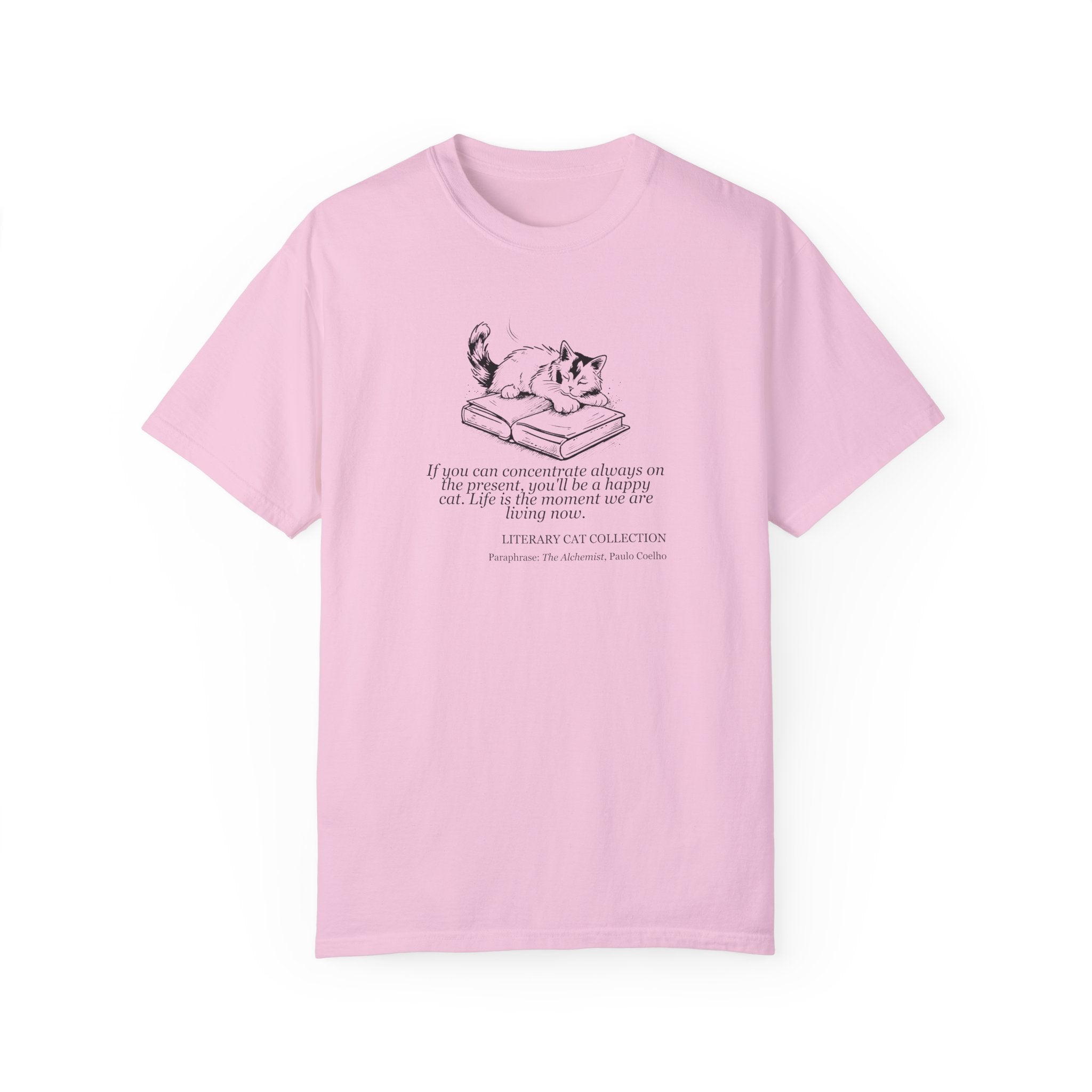 Literary Cat Unisex T-Shirt - The Alchemist - Clothing, T-shirts - EpiAl's Shop