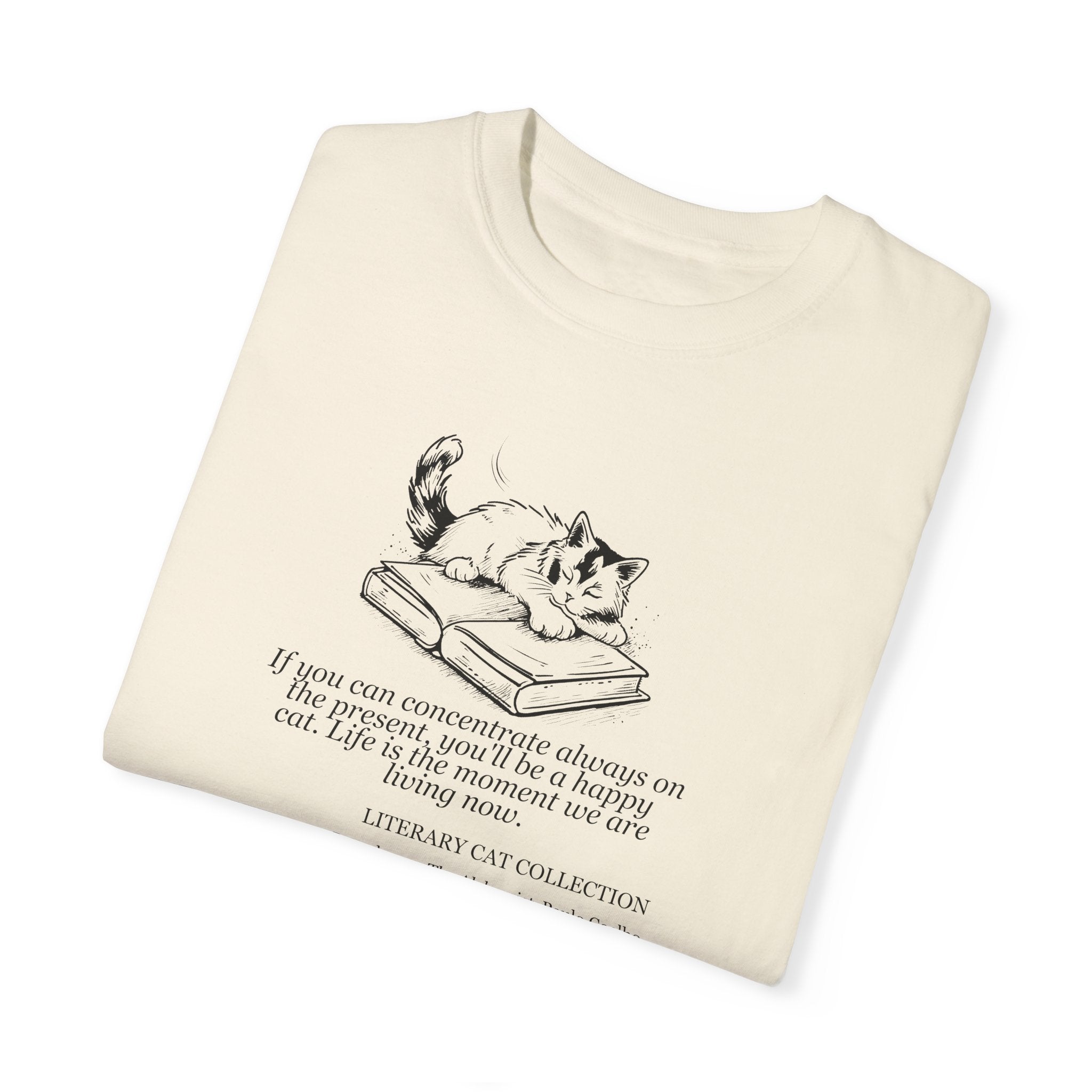 Literary Cat Unisex T-Shirt - The Alchemist - Clothing, T-shirts - EpiAl's Shop