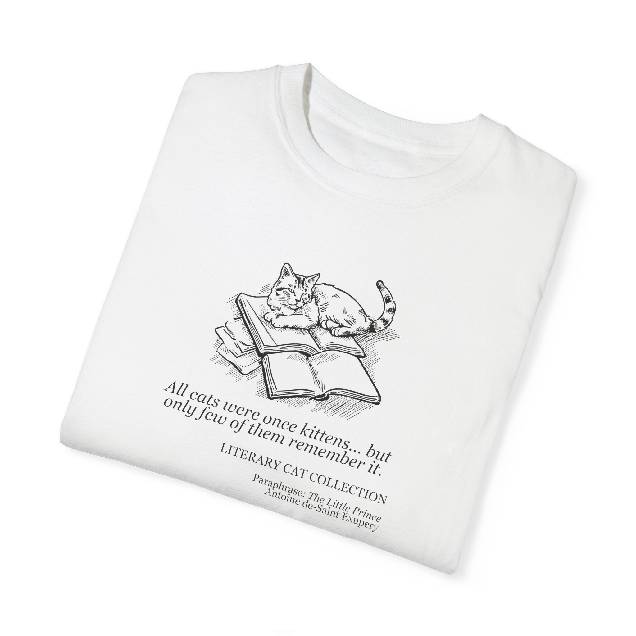 Literary Cat Unisex T-Shirt - The Little Prince - Clothing, T-shirts - EpiAl's Shop