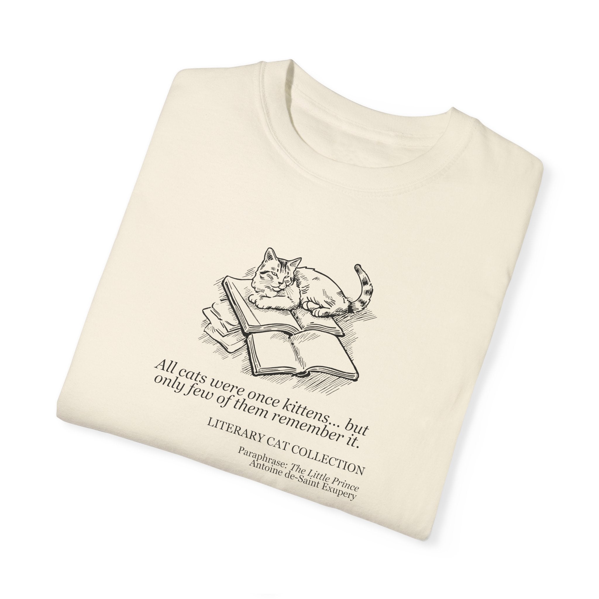 Literary Cat Unisex T-Shirt - The Little Prince - Clothing, T-shirts - EpiAl's Shop