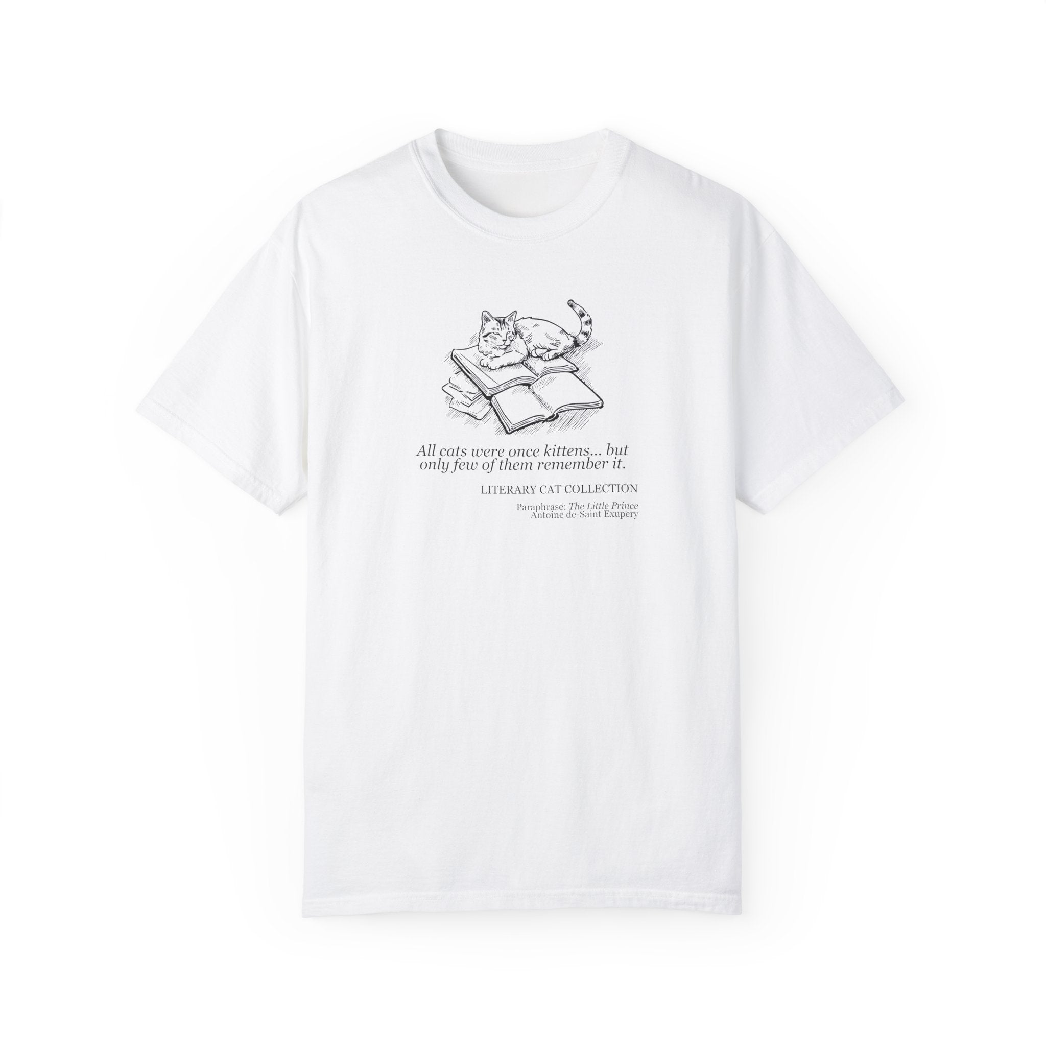 Literary Cat Unisex T-Shirt - The Little Prince - Clothing, T-shirts - EpiAl's Shop