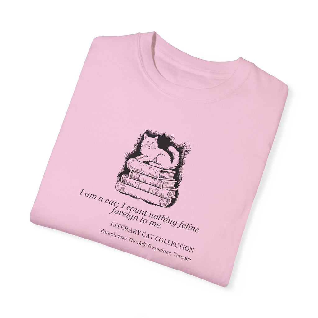 Literary Cat Unisex T-Shirt - The Self Tormenter - Clothing, T-shirts - EpiAl's Shop