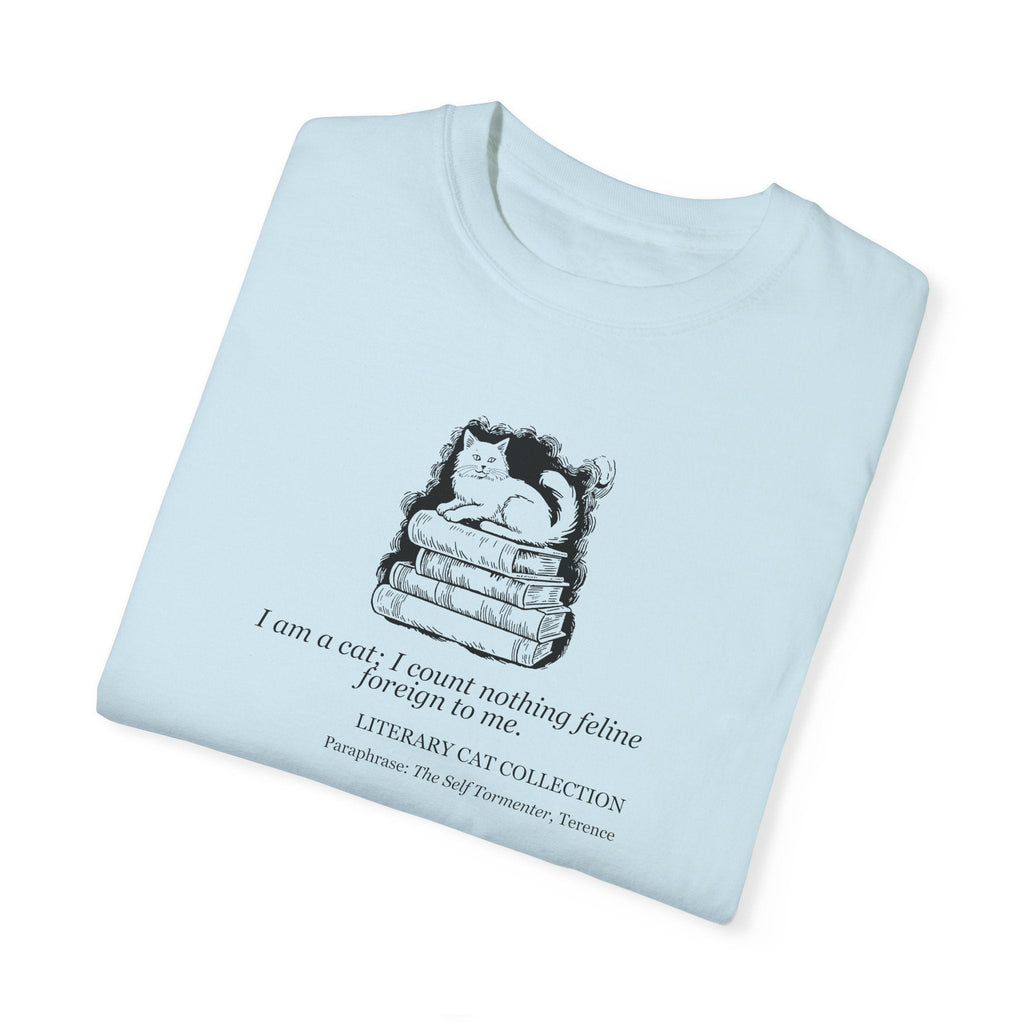 Literary Cat Unisex T-Shirt - The Self Tormenter - Clothing, T-shirts - EpiAl's Shop