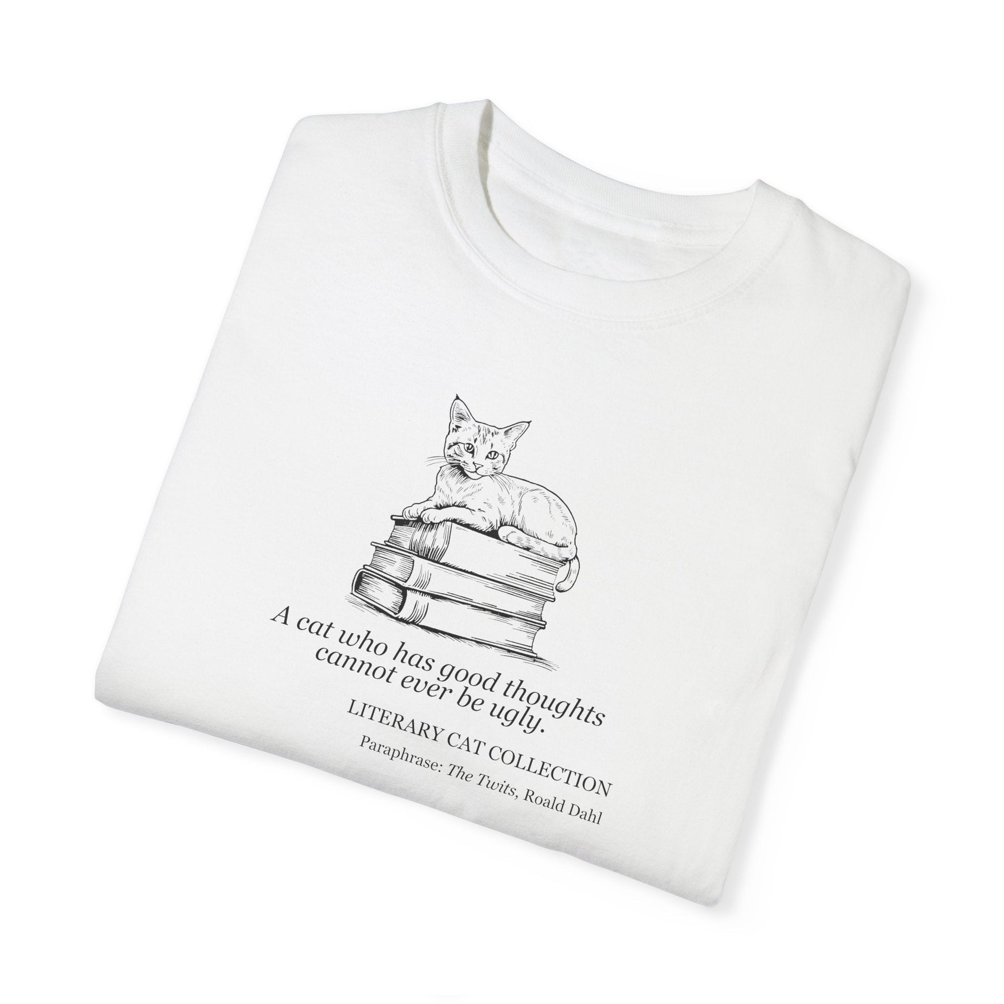 Literary Cat Unisex T-Shirt - The Twits - Clothing, T-shirts - EpiAl's Shop