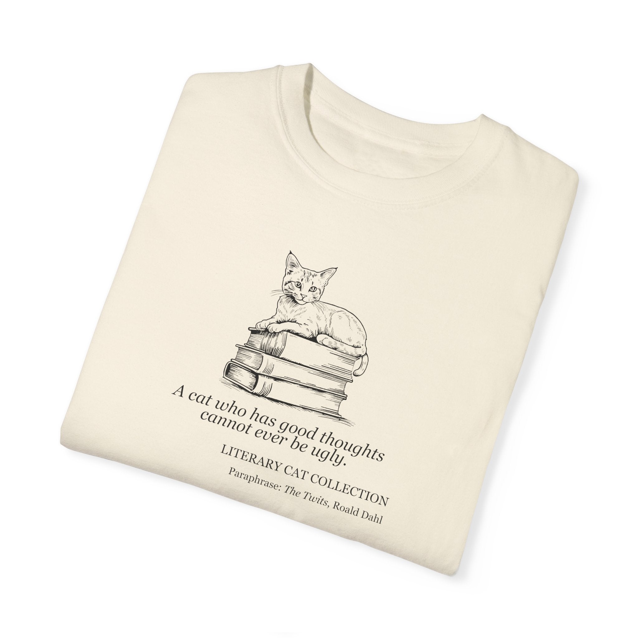 Literary Cat Unisex T-Shirt - The Twits - Clothing, T-shirts - EpiAl's Shop