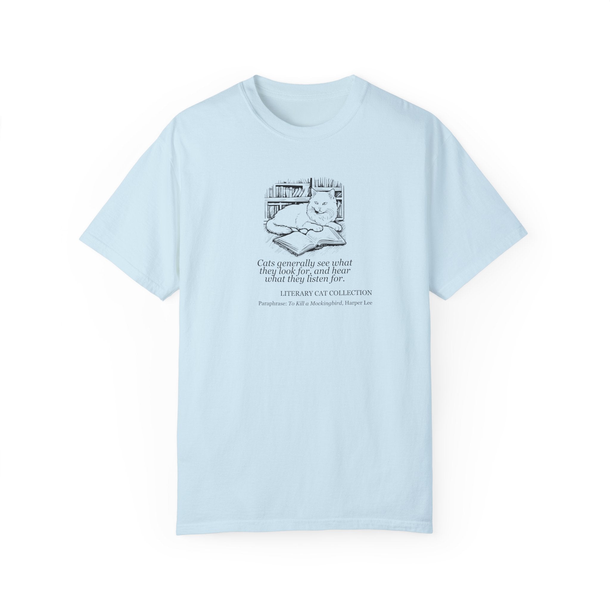 Literary Cat Unisex T-Shirt - To Kill a Mockingbird 2 - Clothing, T-shirts - EpiAl's Shop