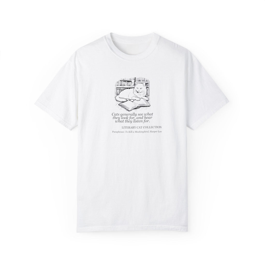 Literary Cat Unisex T-Shirt - To Kill a Mockingbird 2 - Clothing, T-shirts - EpiAl's Shop