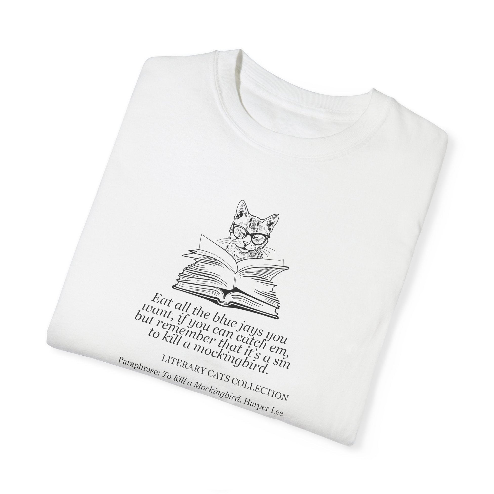 Literary Cat Unisex T-Shirt - To Kill a Mockingbird - Clothing, T-shirts - EpiAl's Shop