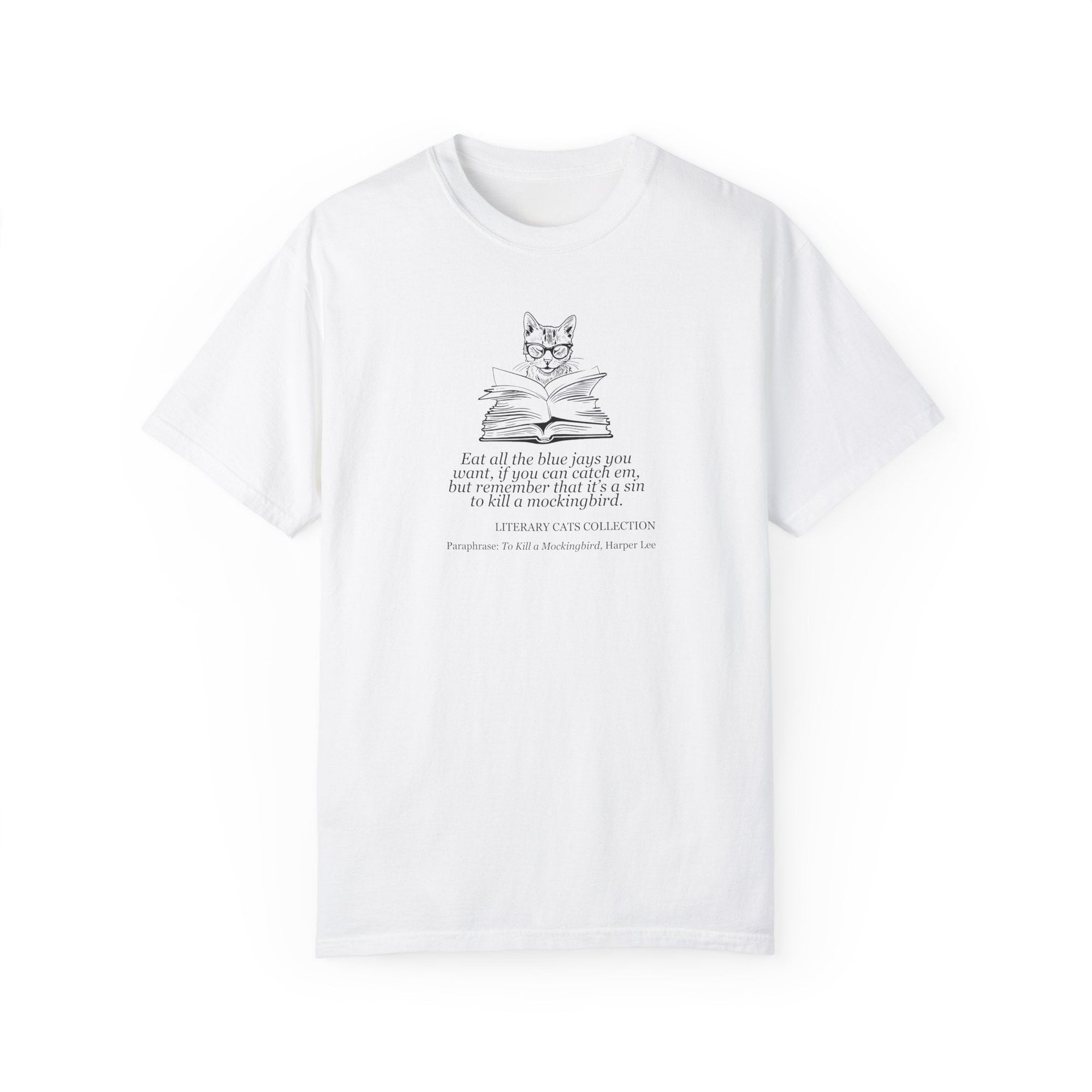 Literary Cat Unisex T-Shirt - To Kill a Mockingbird - Clothing, T-shirts - EpiAl's Shop