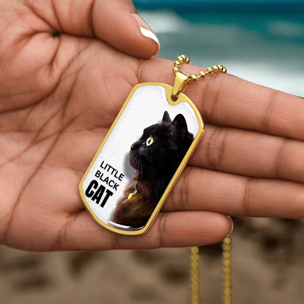 Little Black Cat Necklace - Jewelry - Epileptic Al’s Shop