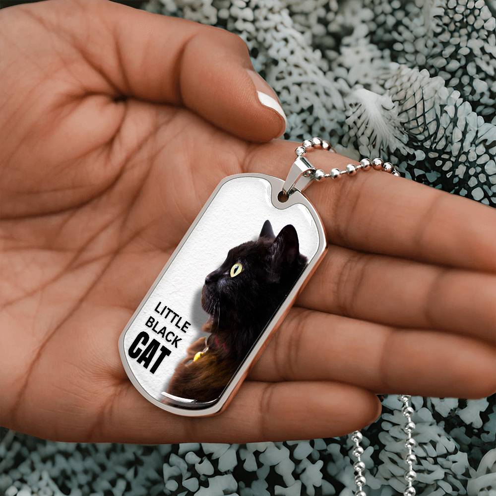 Little Black Cat Necklace - Jewelry - Epileptic Al’s Shop