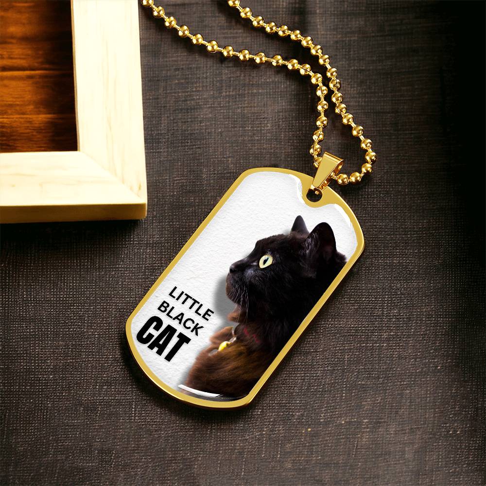 Little Black Cat Necklace - Jewelry - Epileptic Al’s Shop