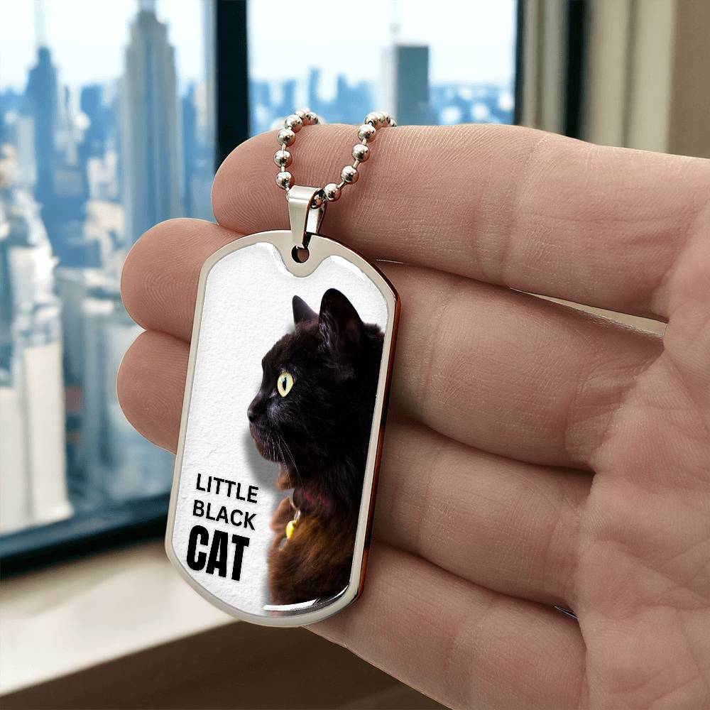 Little Black Cat Necklace - Jewelry - Epileptic Al’s Shop