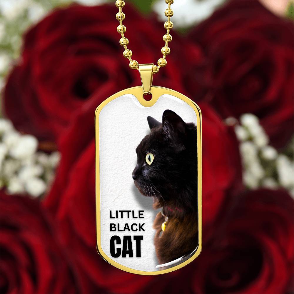 Little Black Cat Necklace - Jewelry - Epileptic Al’s Shop