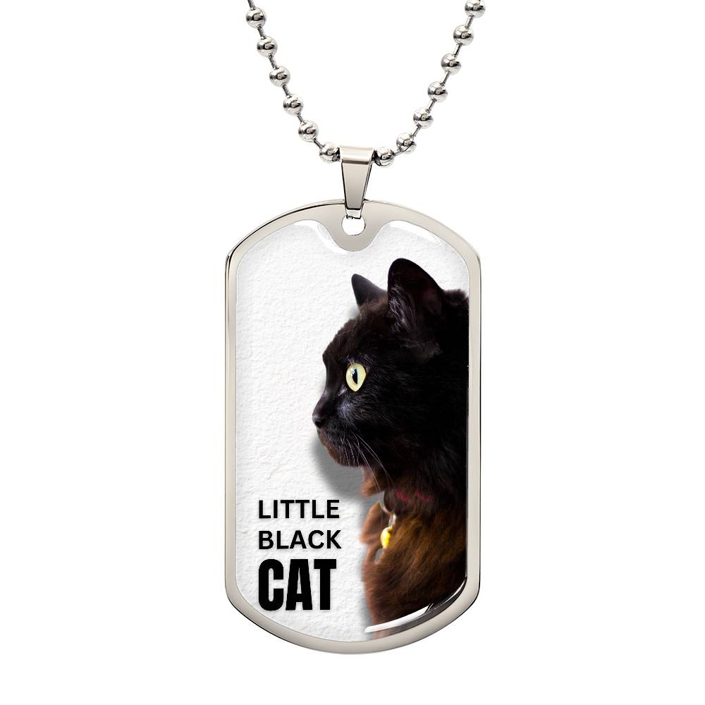 Little Black Cat Necklace - Jewelry - Epileptic Al’s Shop