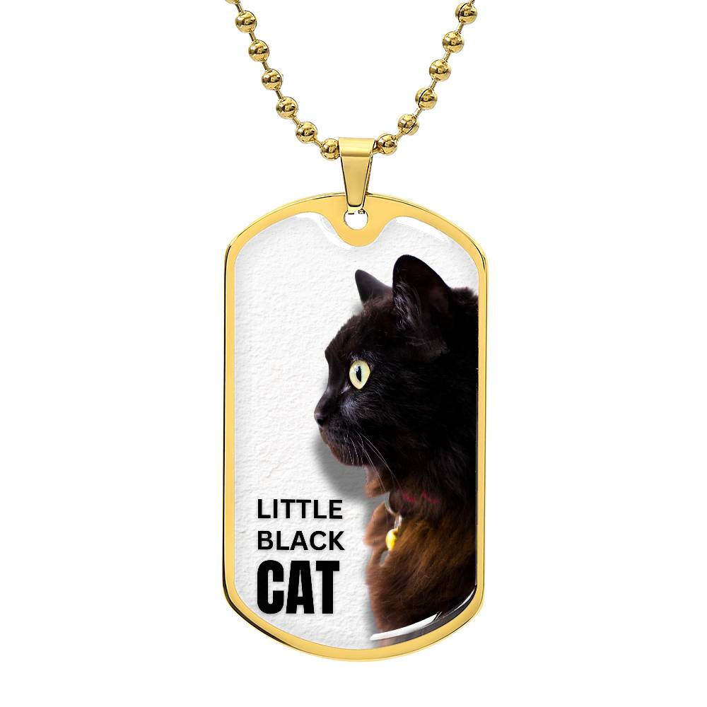 Little Black Cat Necklace - Jewelry - Epileptic Al’s Shop