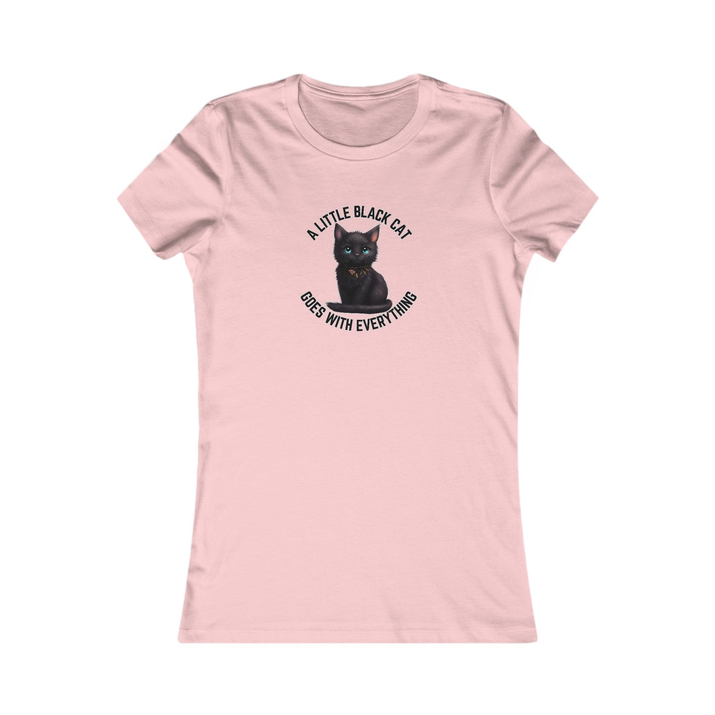 Little Black Cat Women's Favorite Tee - T - Shirt - Epileptic Al’s Shop
