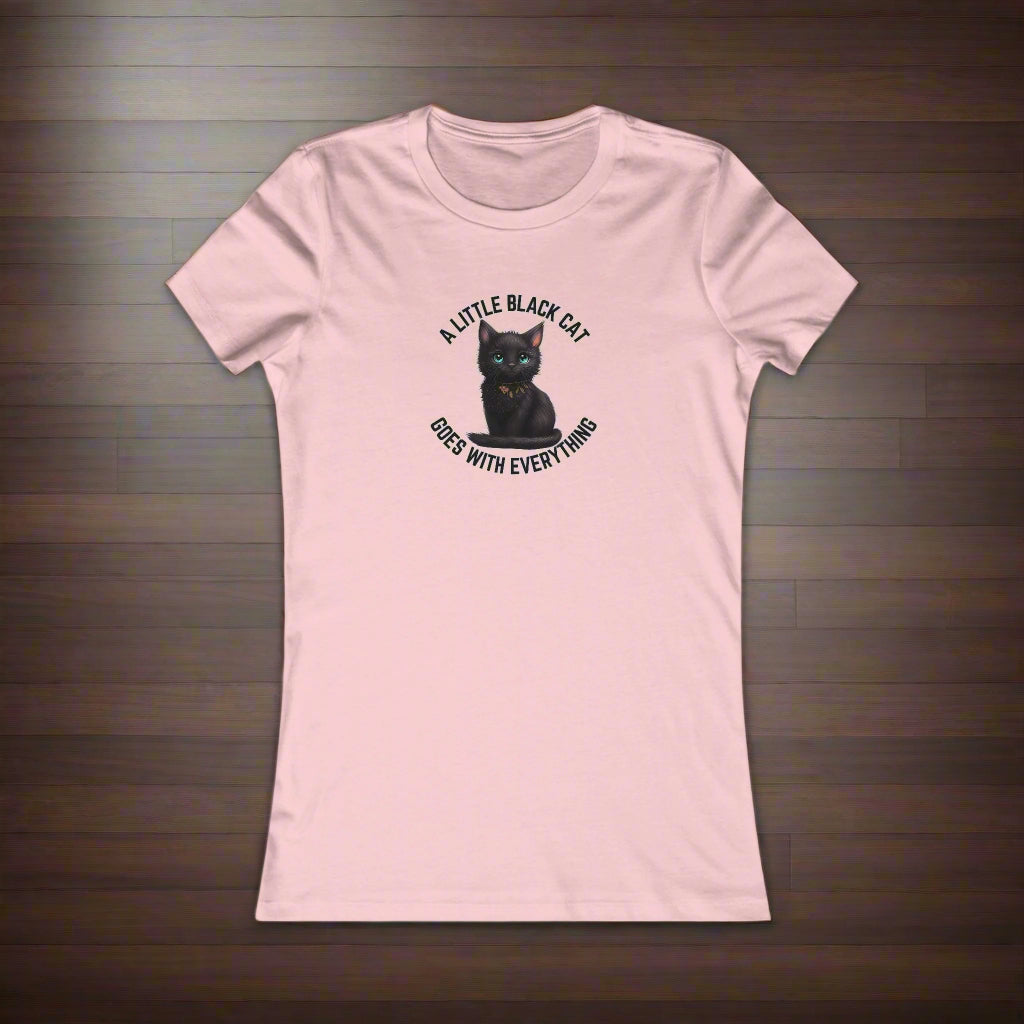 Little Black Cat Women's Favorite Tee - T - Shirt - Epileptic Al’s Shop
