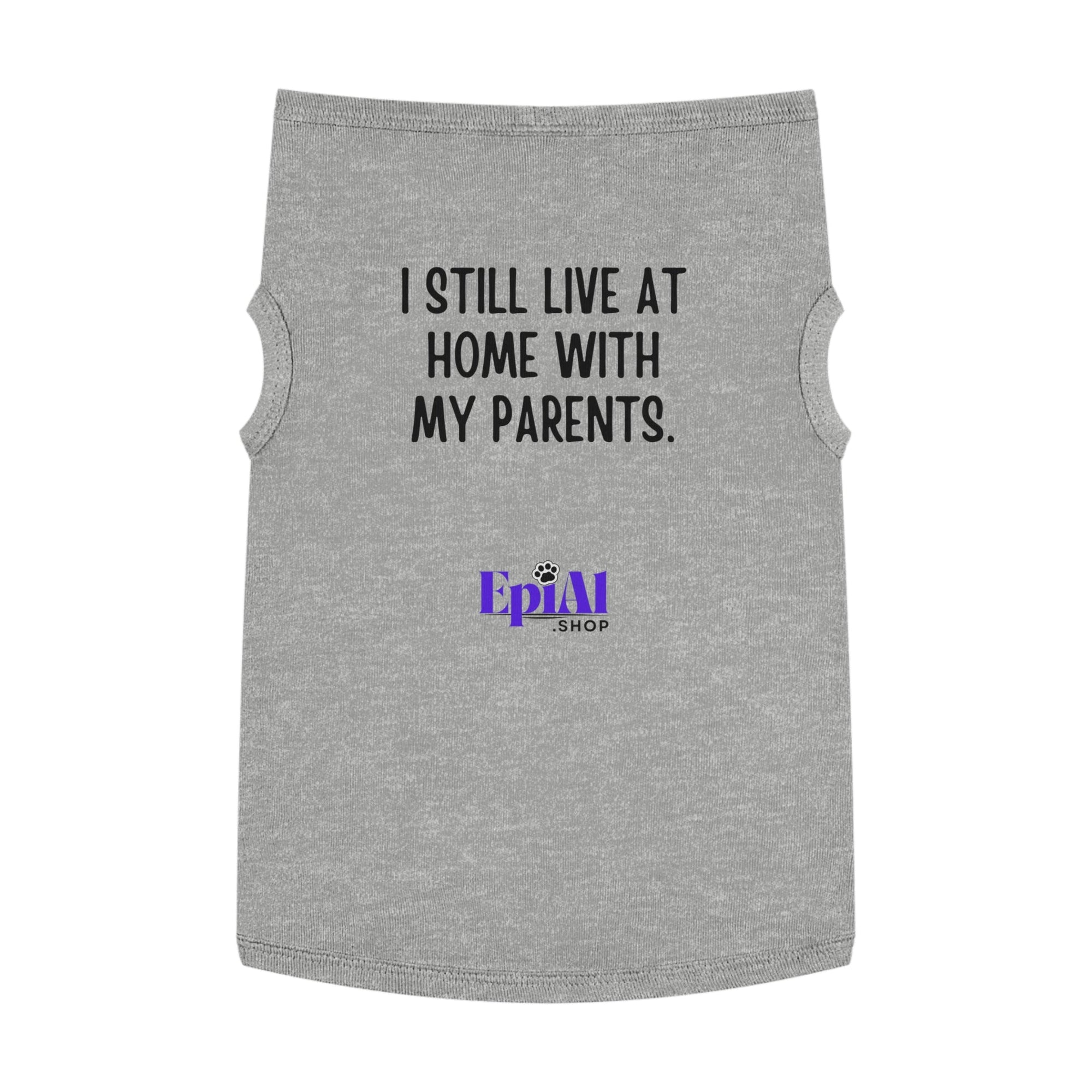 Live at Home Pet Tank Top - Pets - Epileptic Al’s Shop